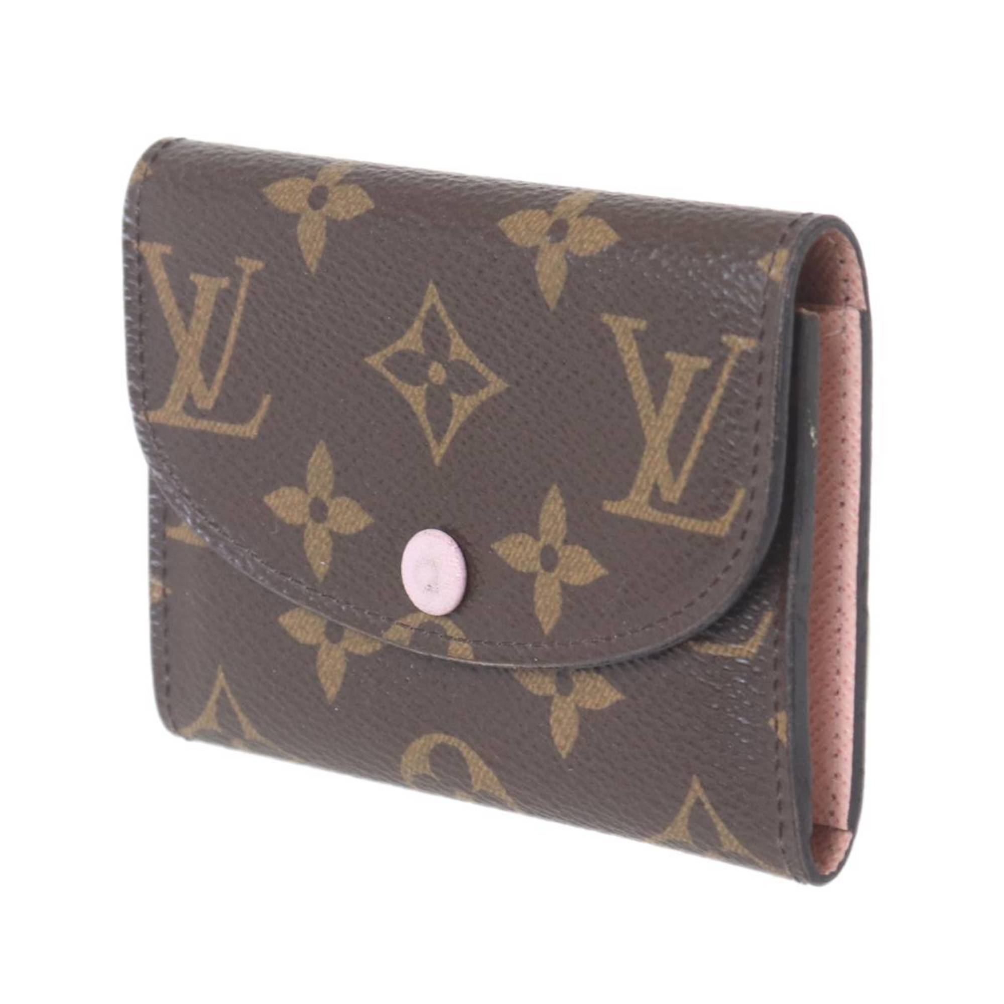 Louis Vuitton Monogram Rose Ballerine Monogram Coin Purse/Coin Case