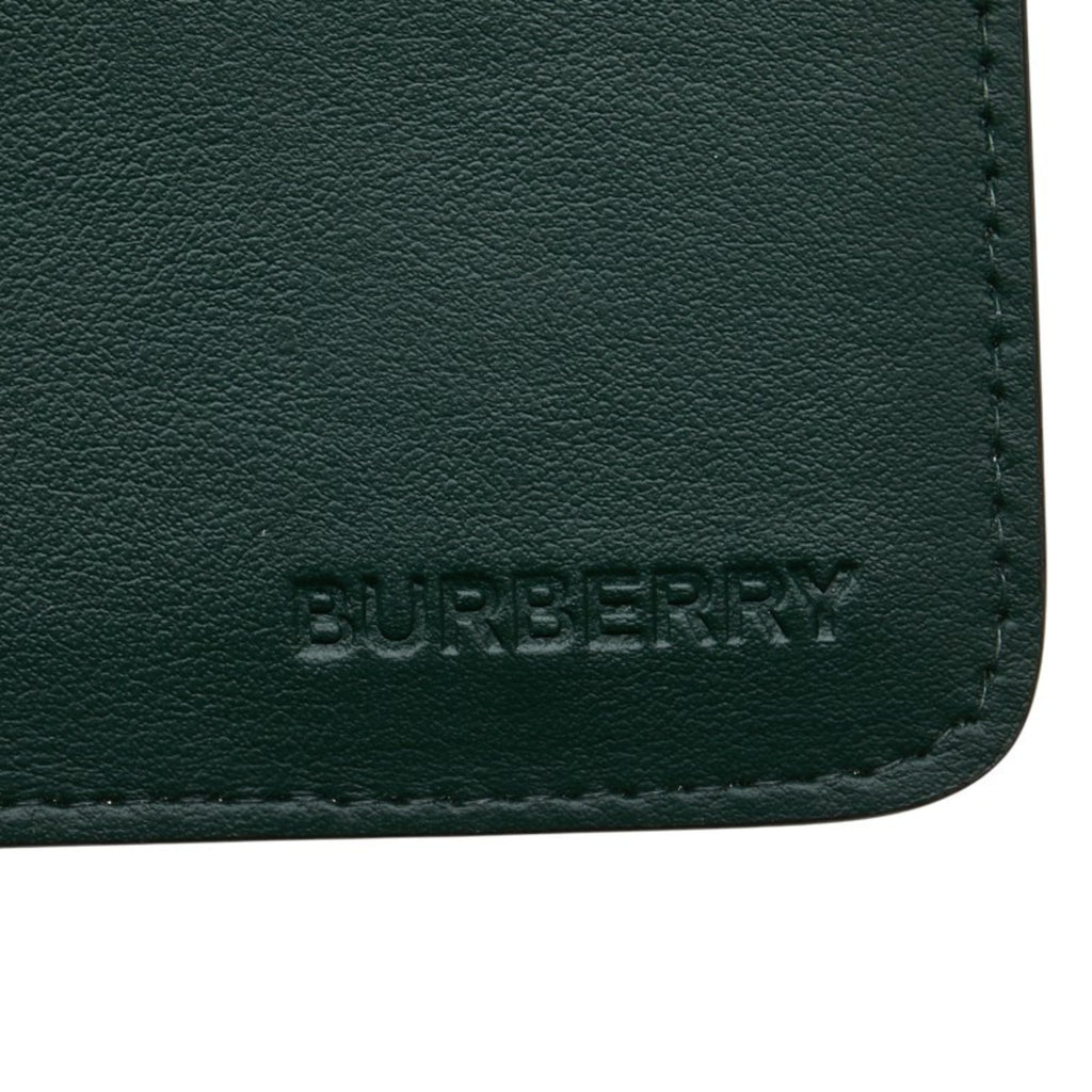 Burberry Multi-Color Orange Leather Coin Purse/Coin Case