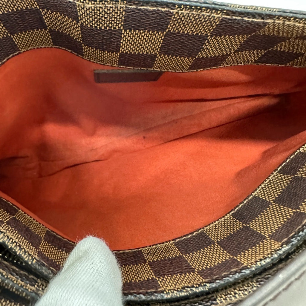 Louis Vuitton Damier Brown Ebene Damier Canvas Shoulder Bag