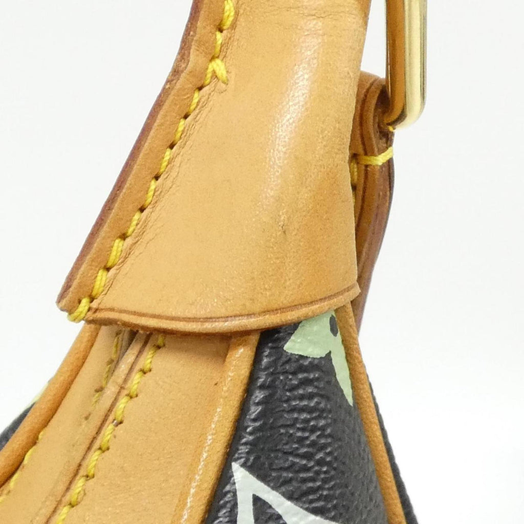 Louis Vuitton Monogram Multicolore Black Coated Canvas Shoulder Bag