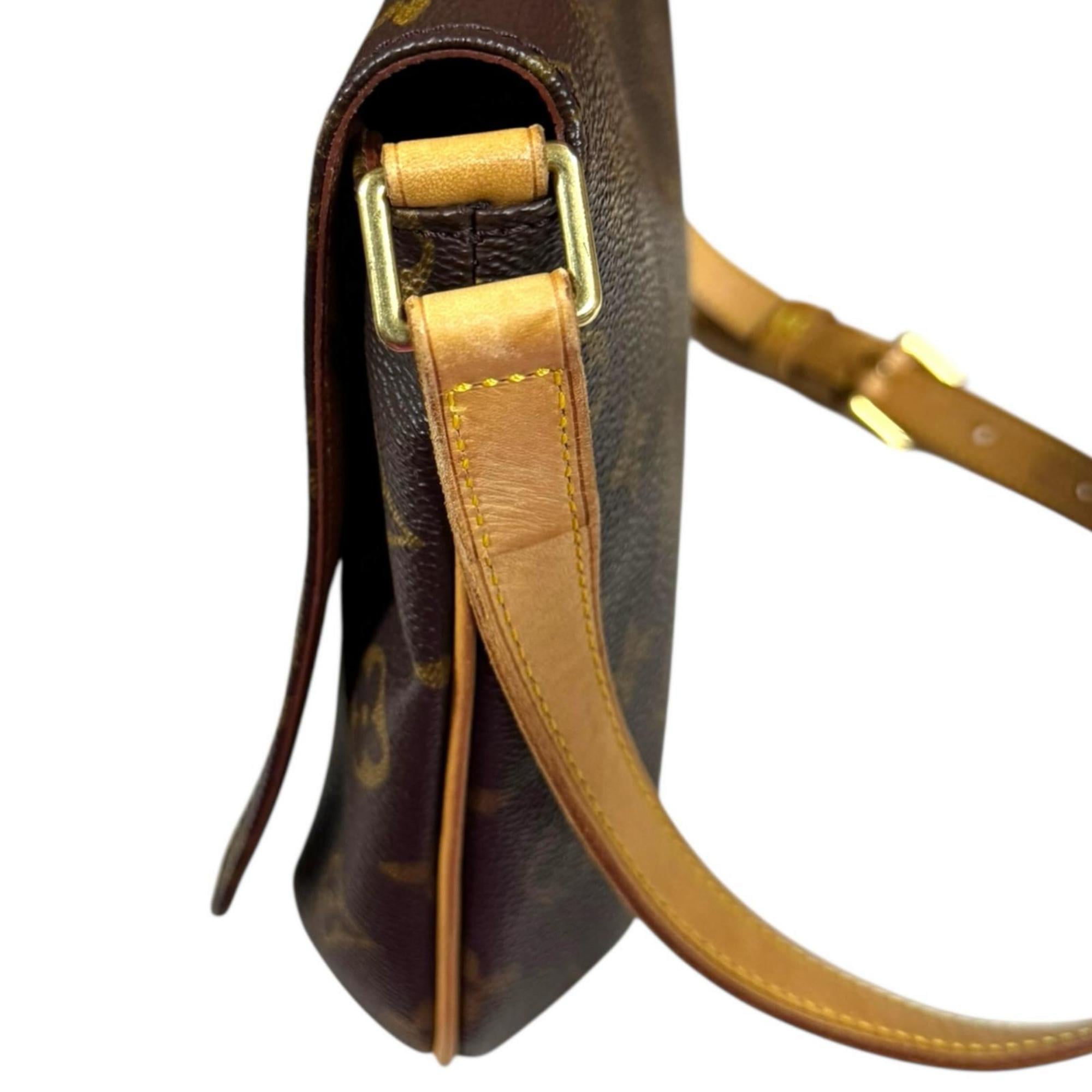 Louis Vuitton Brown Monogram Shoulder Bag