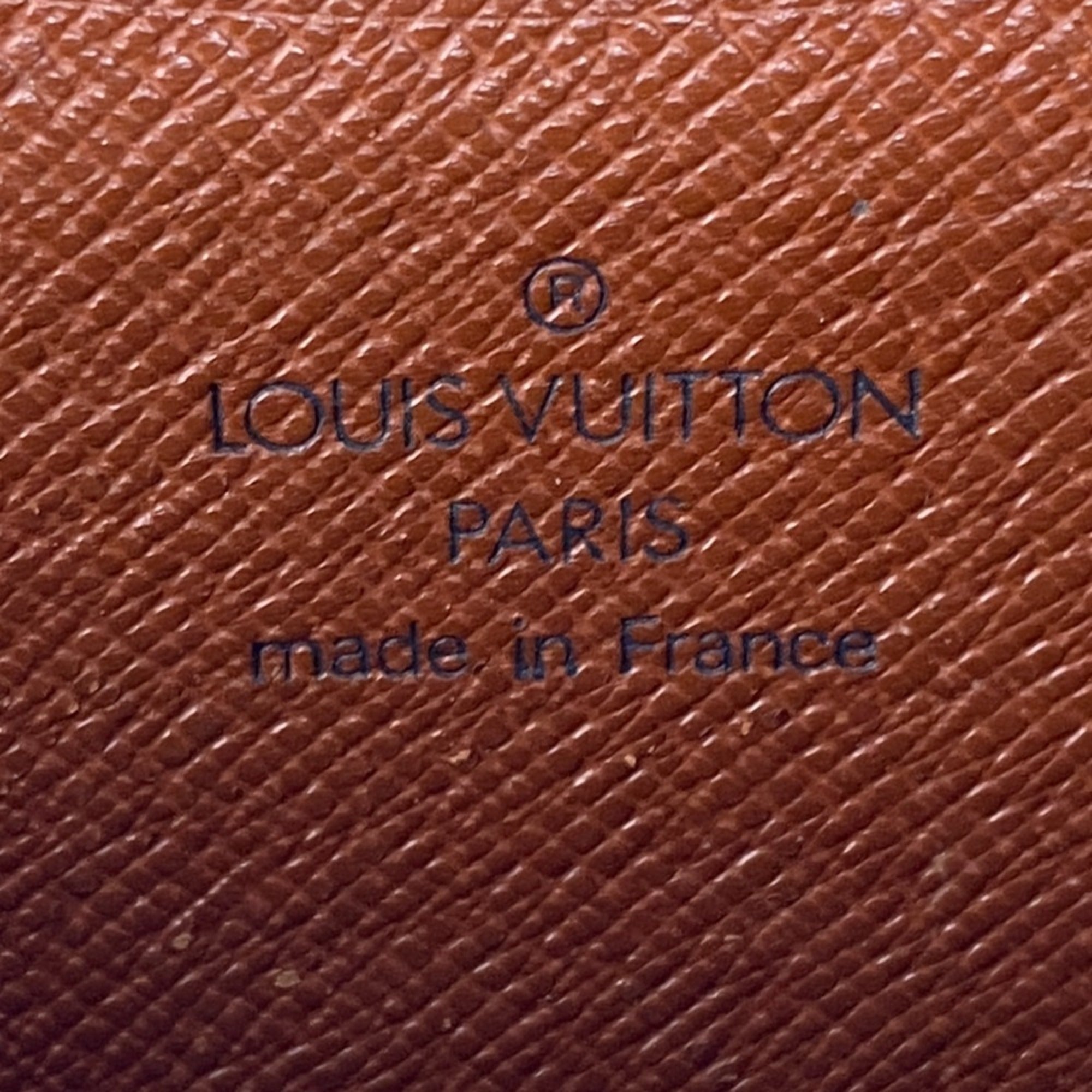 Louis Vuitton Monogram Brown Leather Long Wallet