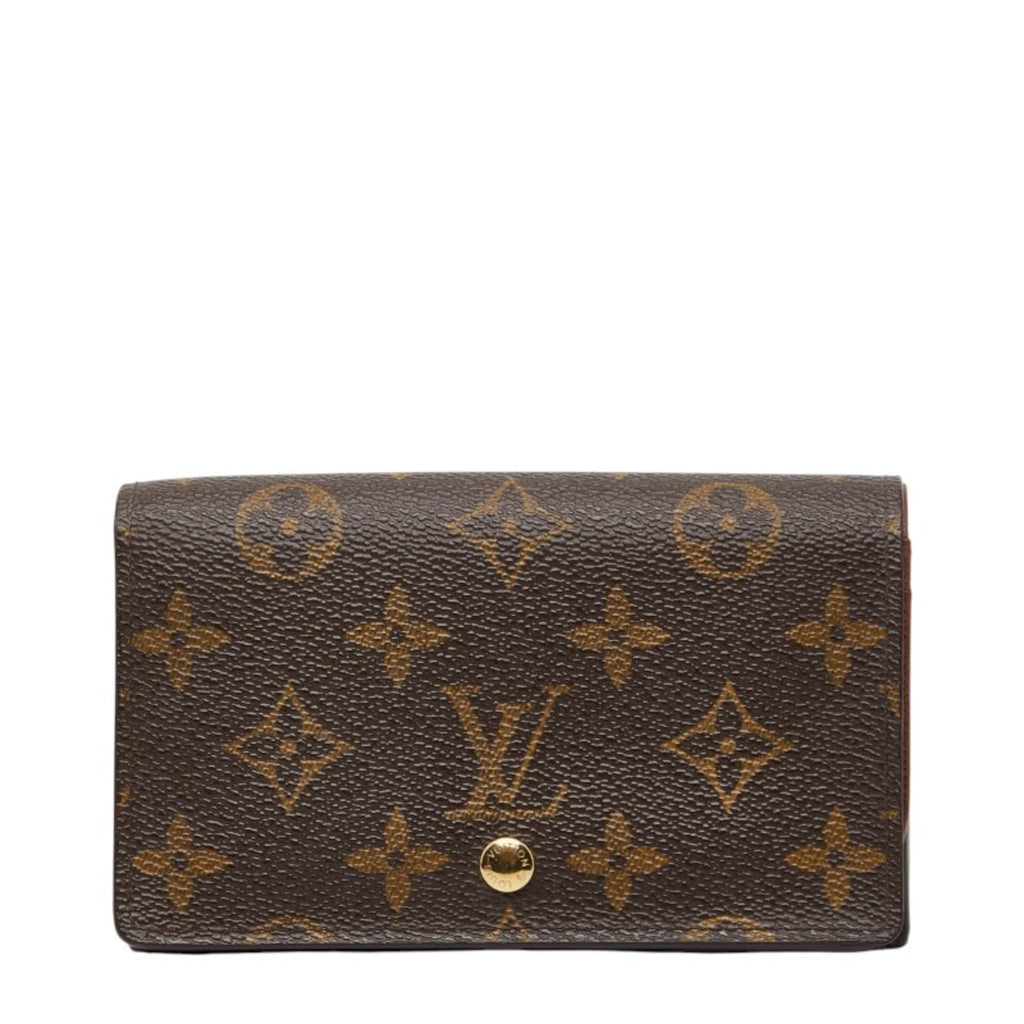 Louis Vuitton Monogram Brown Pvc Leather Wallet