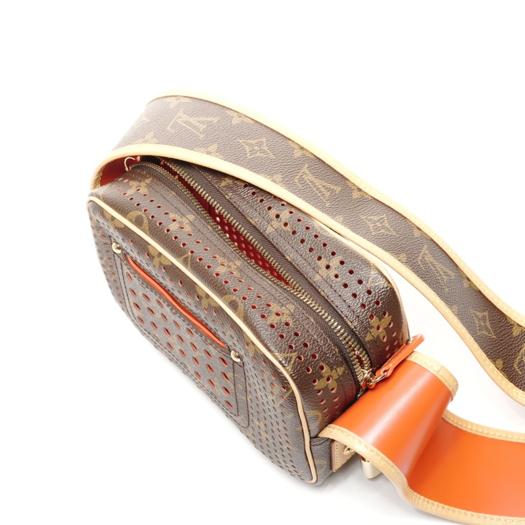 Louis Vuitton Brown Monogram Monogram Perforated Shoulder Bag