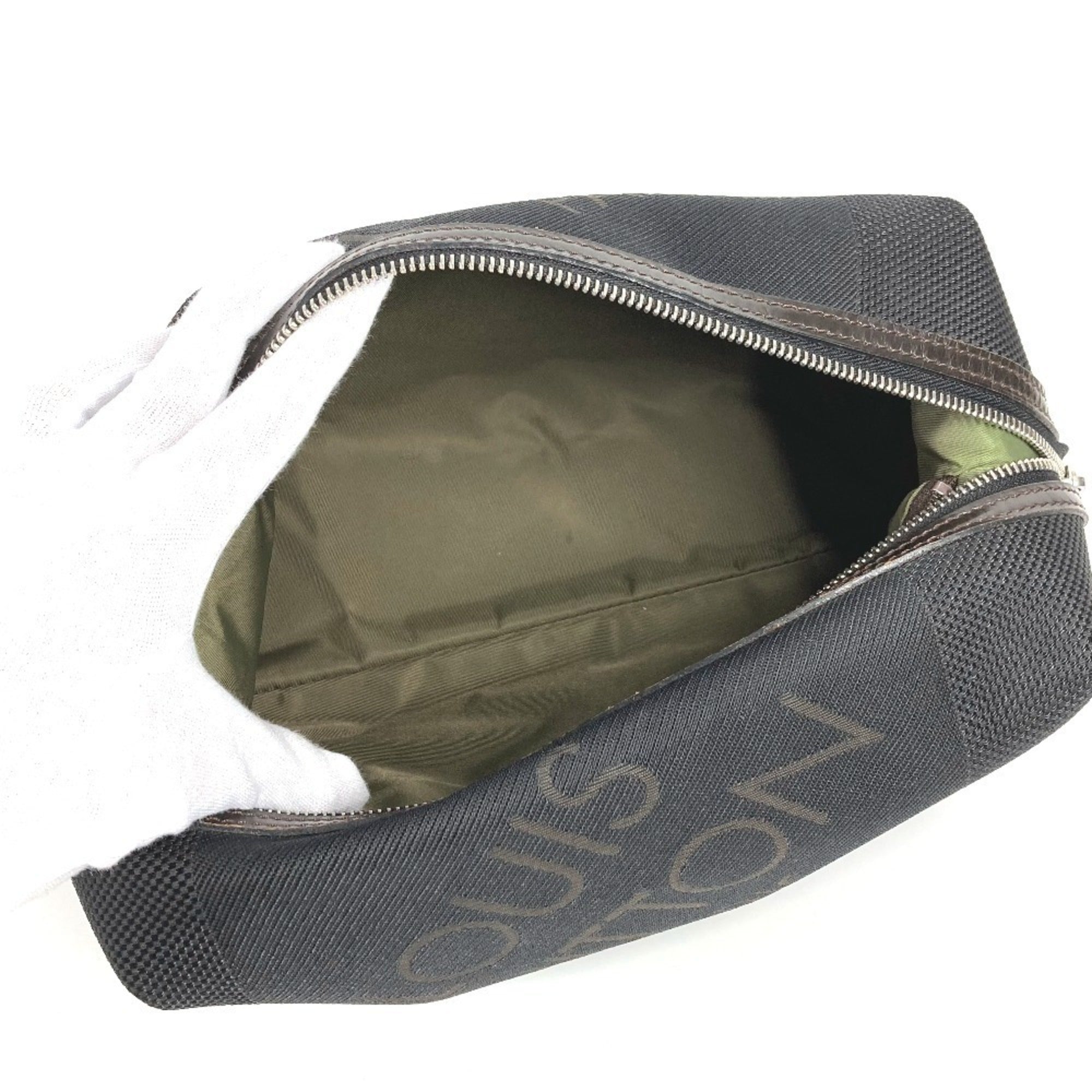 Louis Vuitton Black Damier Geant Clutch Bag Pouch