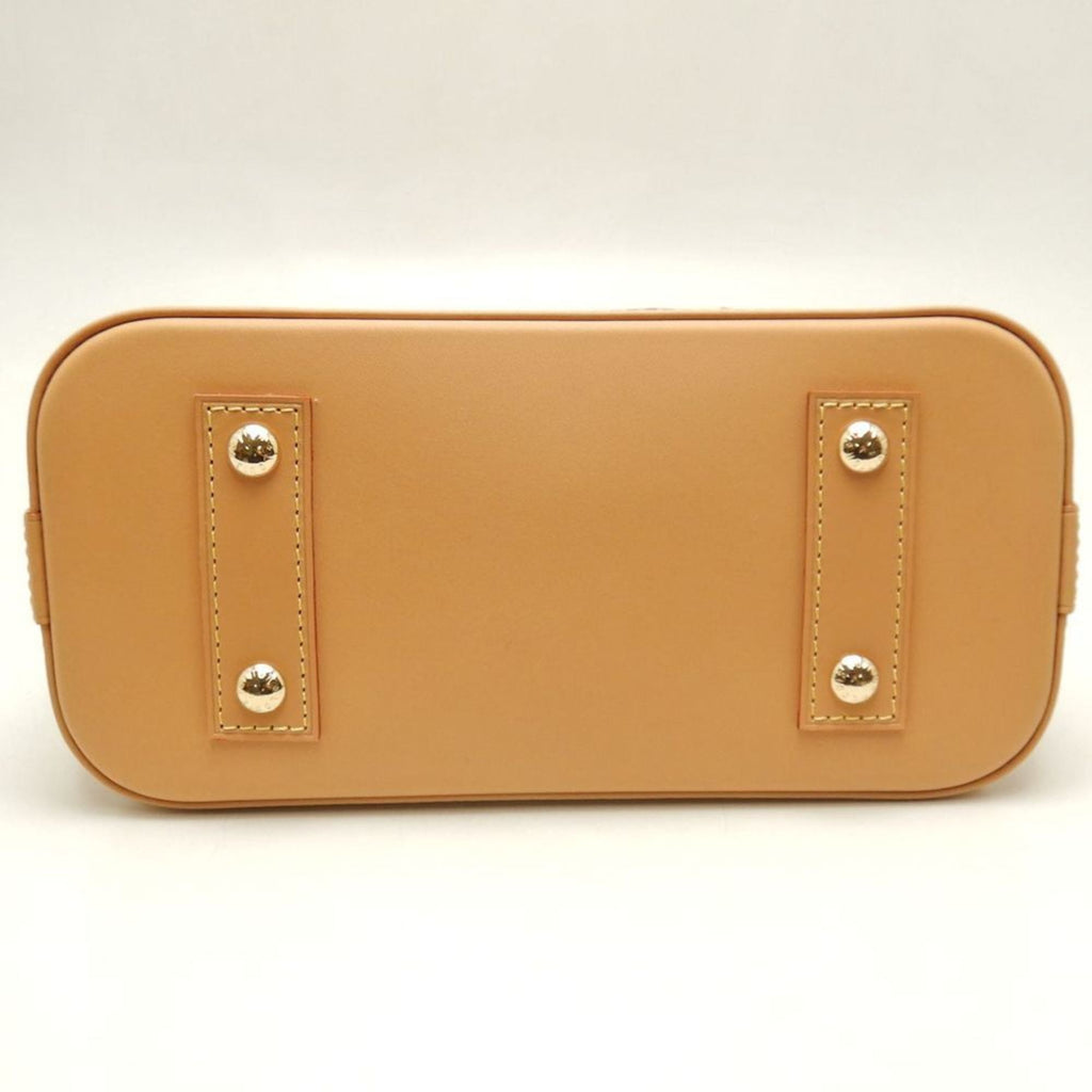 Louis Vuitton Gold Canvas Leather Handbag