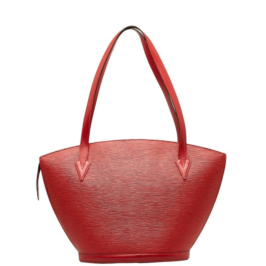 Louis Vuitton Castilian Red Leather Shoulder Bag Tote Bag