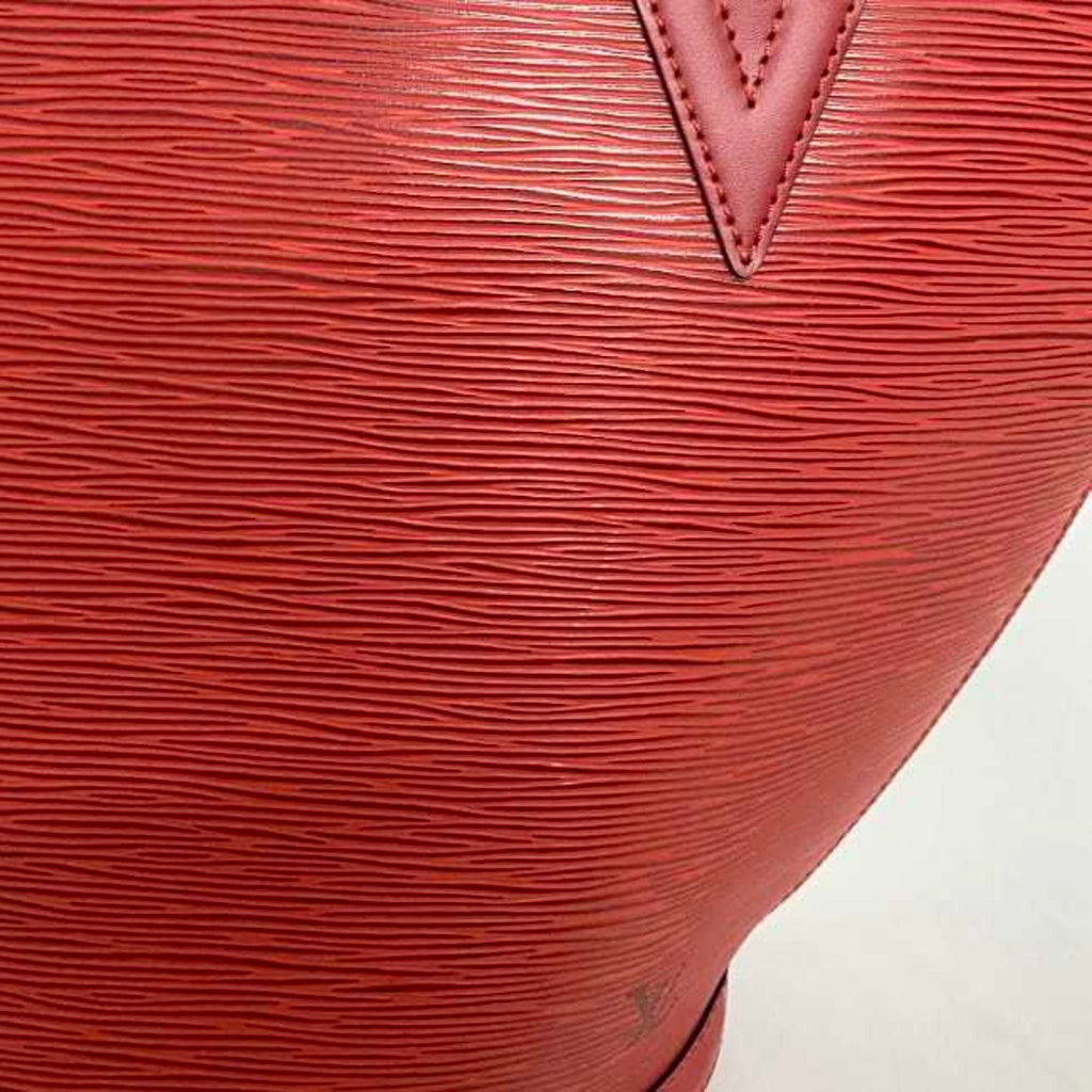 Louis Vuitton Castilian Red Epi Leather Tote Bag