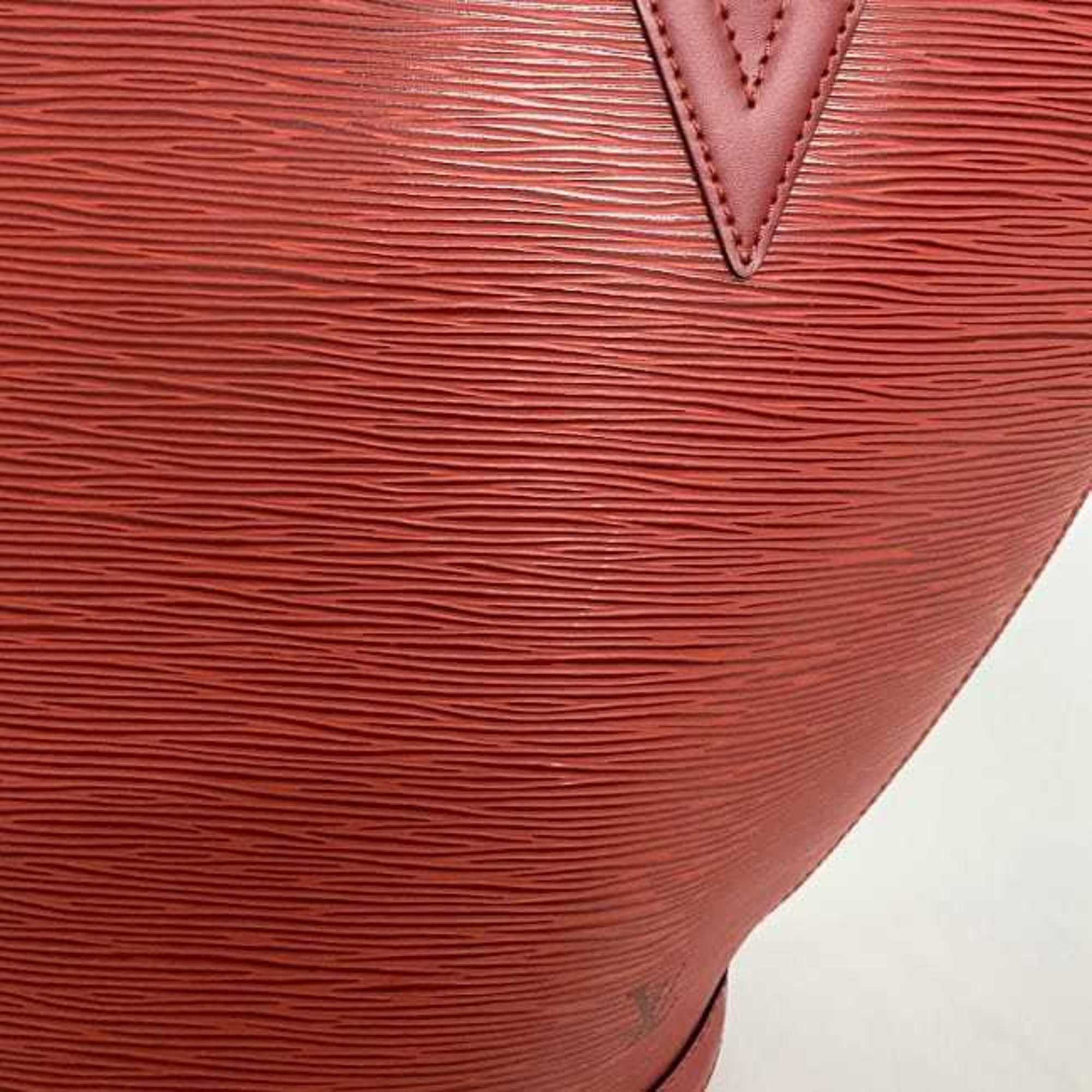 Louis Vuitton Castilian Red Epi Leather Tote Bag