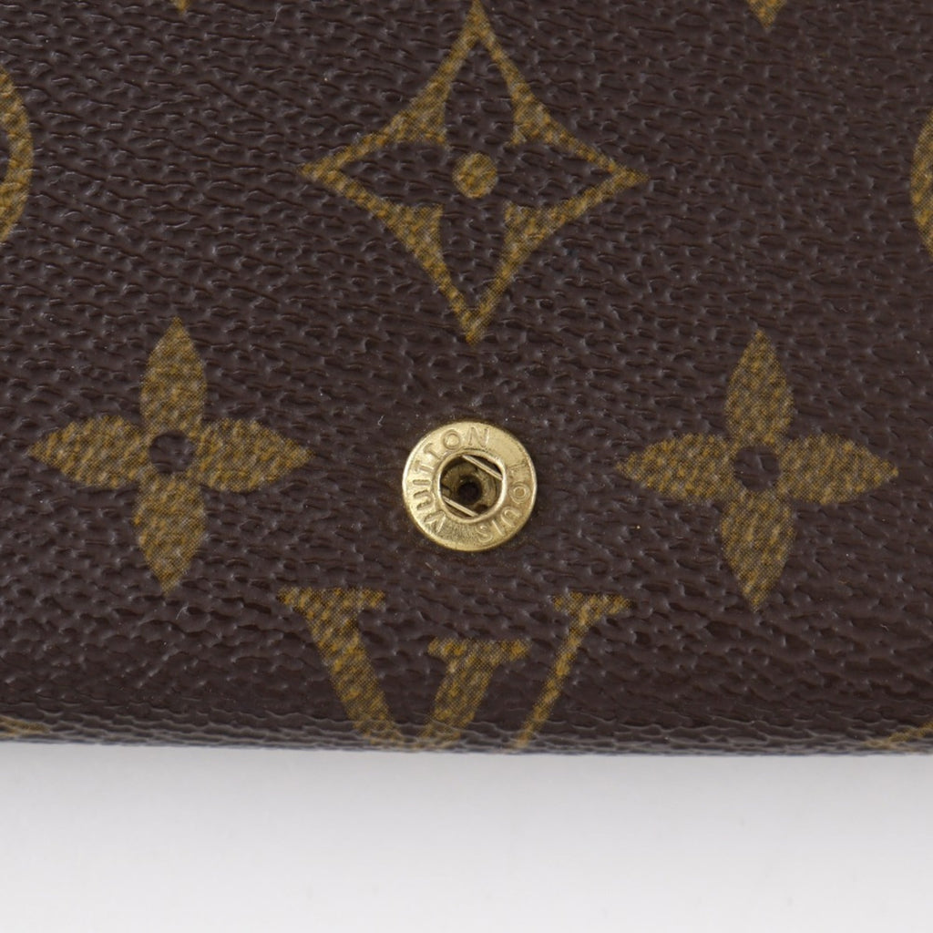 Louis Vuitton Brown Monogram Canvas Wallet