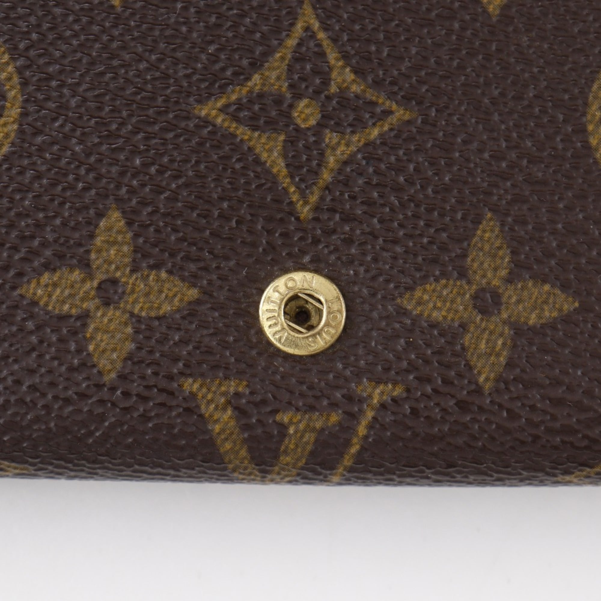 Louis Vuitton Brown Monogram Canvas Wallet