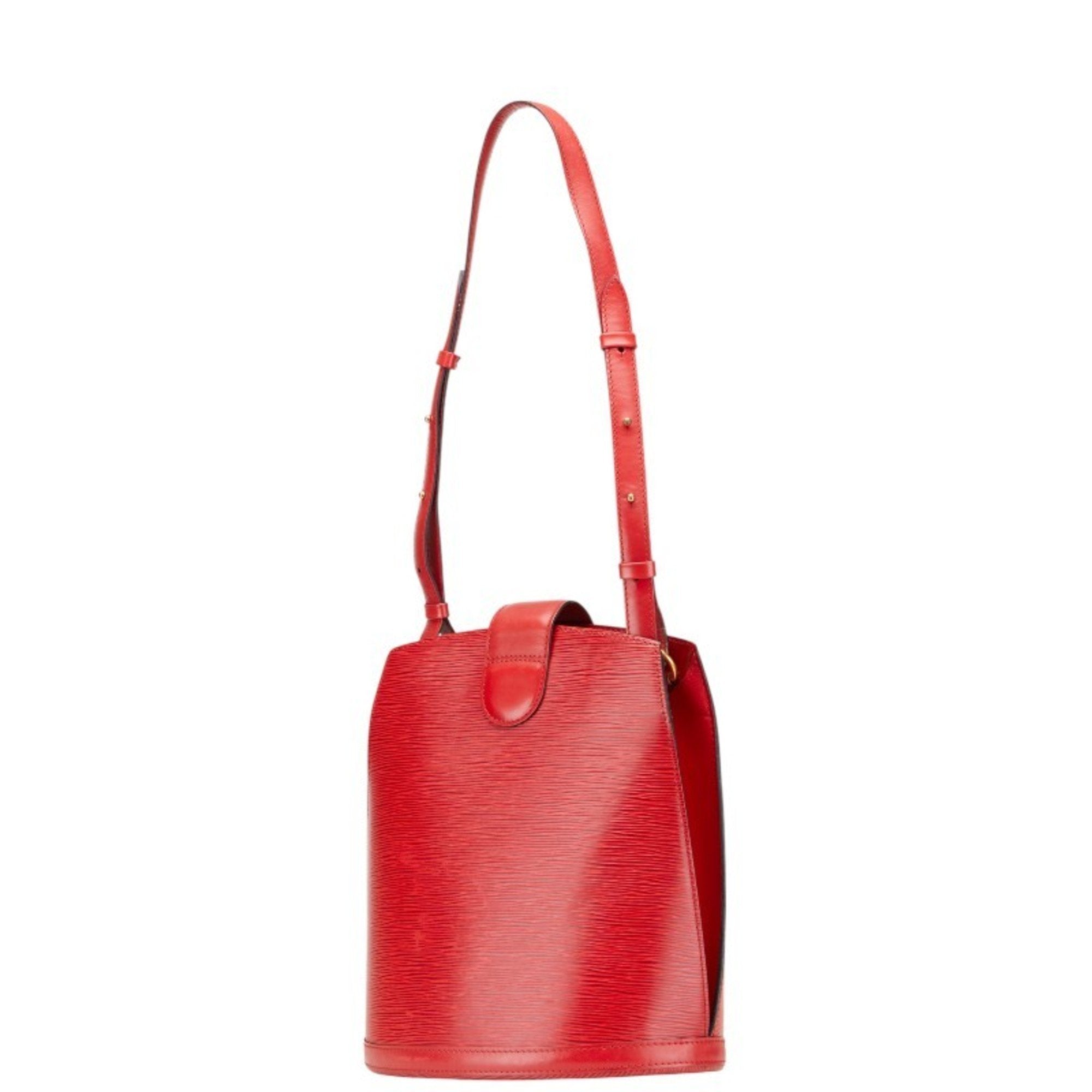 Louis Vuitton Castilian Red Leather Shoulder Bag