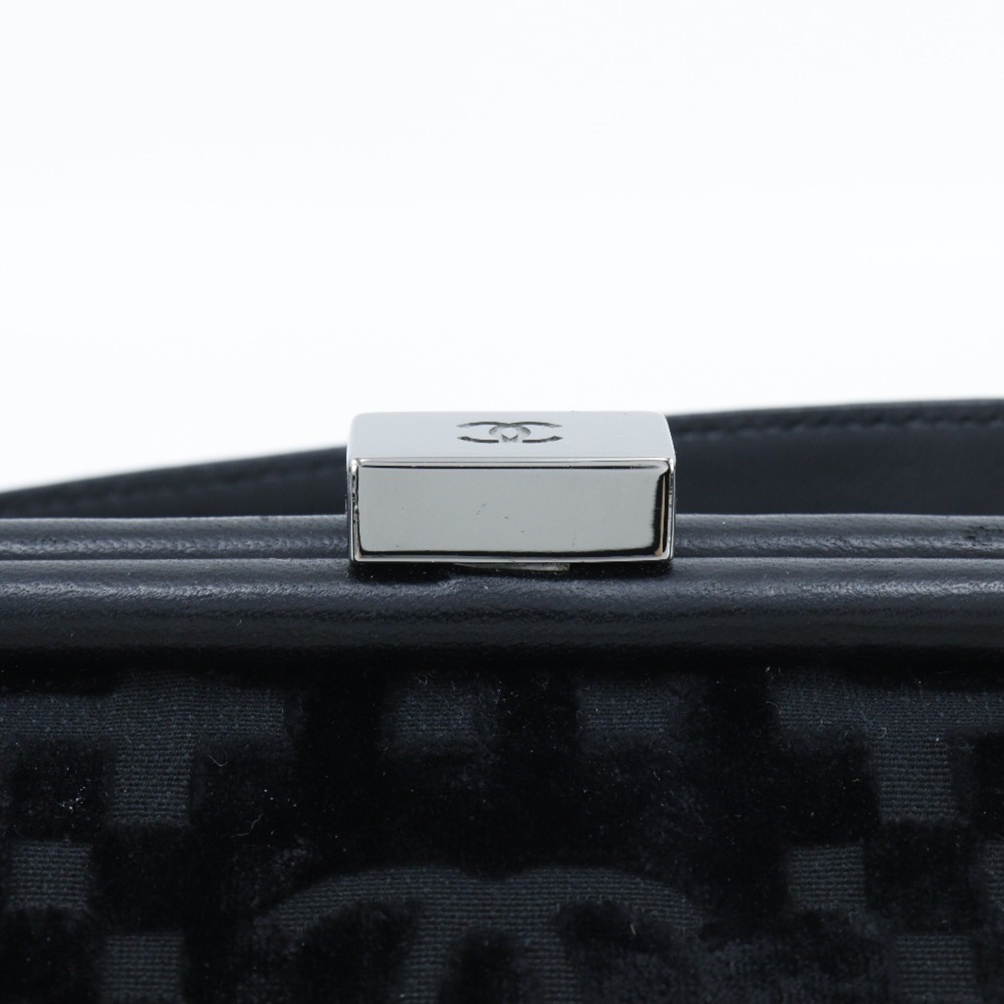 Chanel Black Leather Shoulder Bag