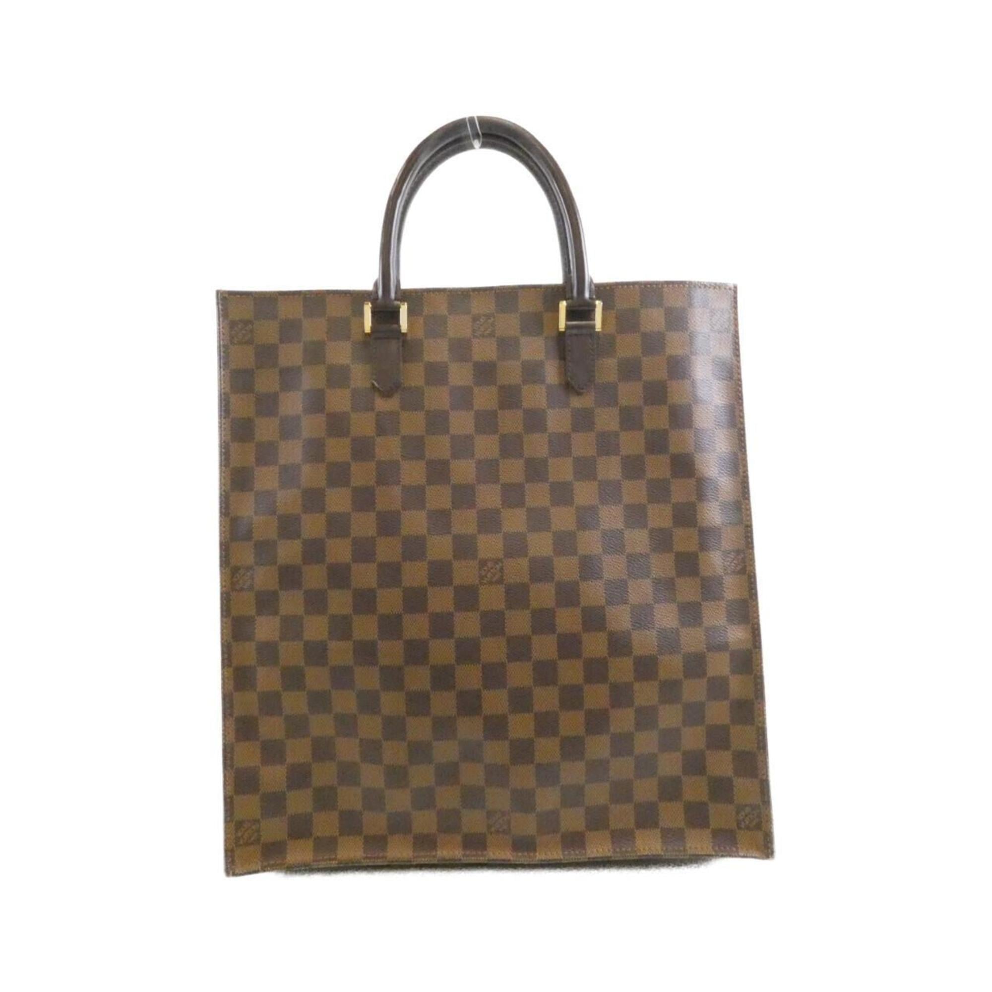 Louis Vuitton Ebene Coated Canvas Handbag