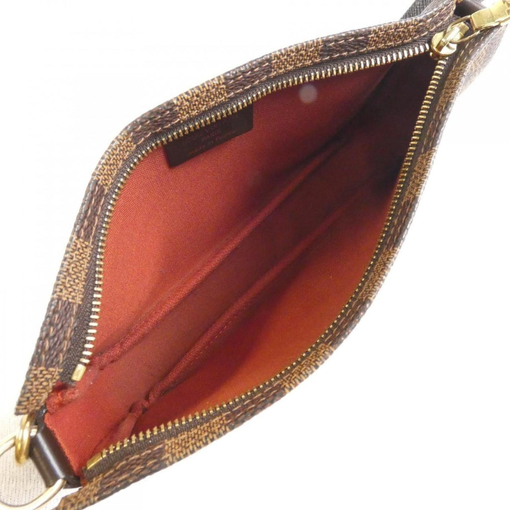 Louis Vuitton Brown Coated Canvas Pouch