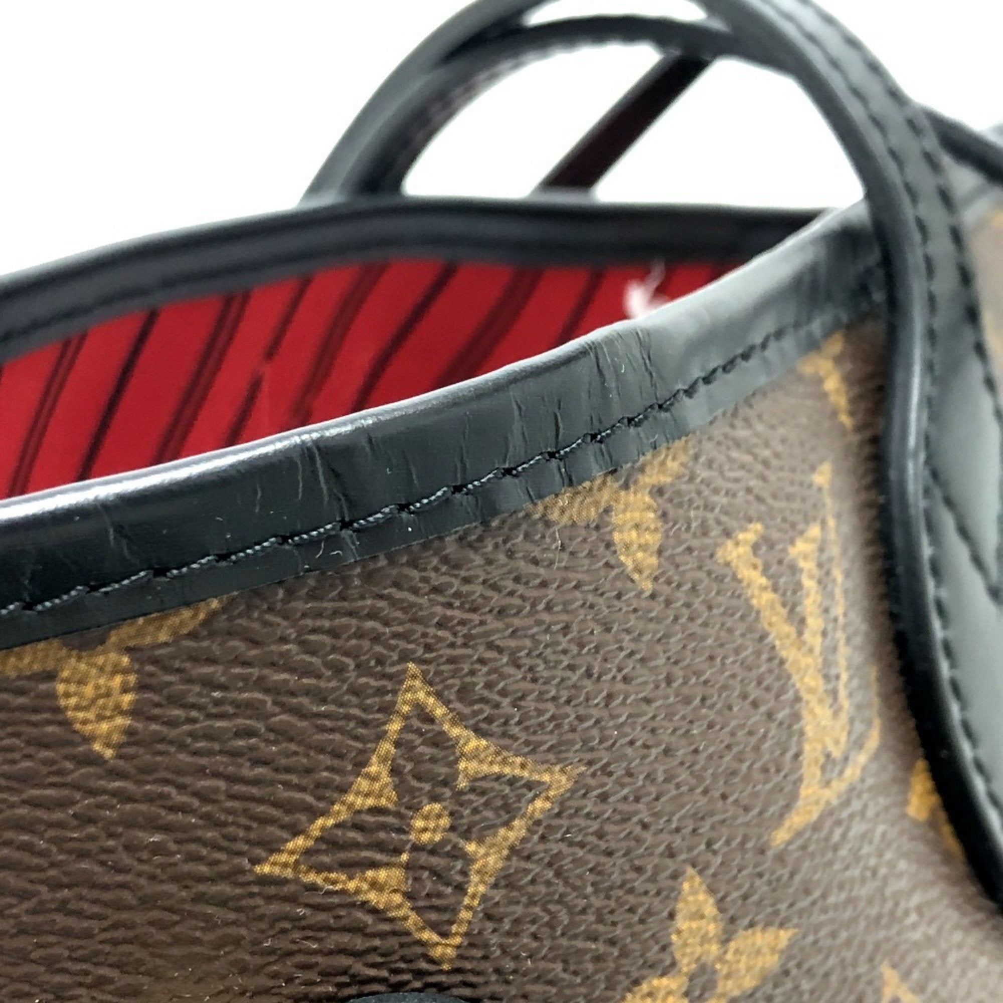 Louis Vuitton Brown Monogram Canvas Pouch Tote Bag