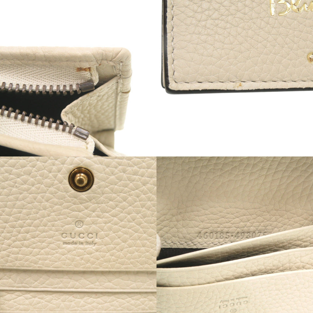 Gucci Ivory Leather Wallet (Bi-Fold) (Pre-Owned)