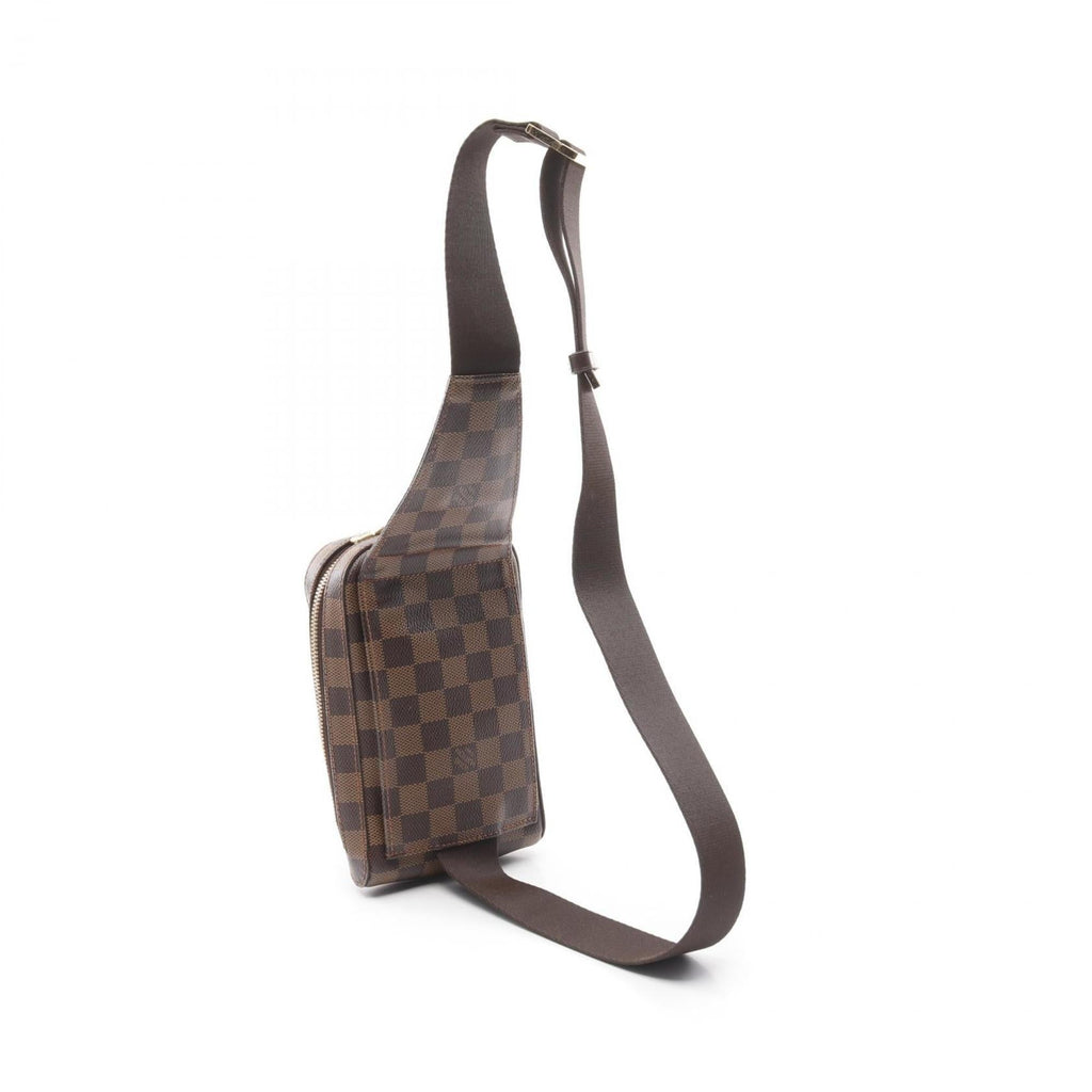 Louis Vuitton Brown Ebene Coated Canvas Pvc Damier Canvas Fanny Pack