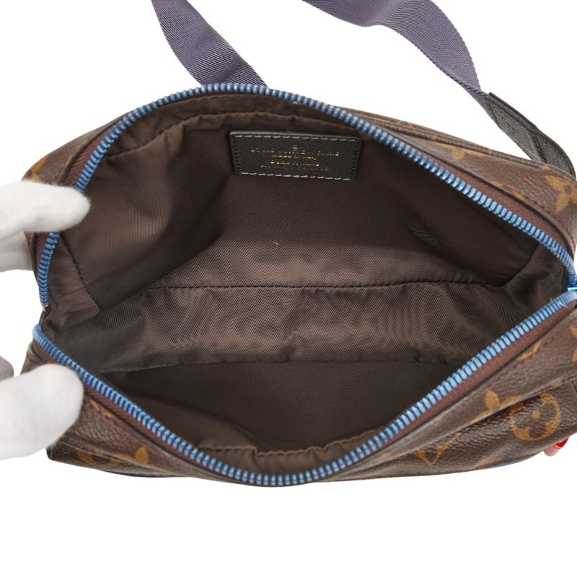 Louis Vuitton Monogram Brown Pvc Leather Sling Bag