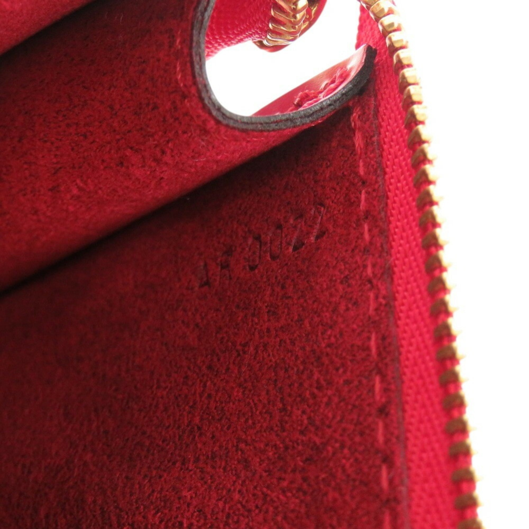 Louis Vuitton Epi Castilian Red Epi Leather Pochette Pouch