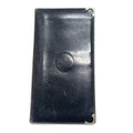 Celine Black Leather Long Wallet (Bi-Fold)