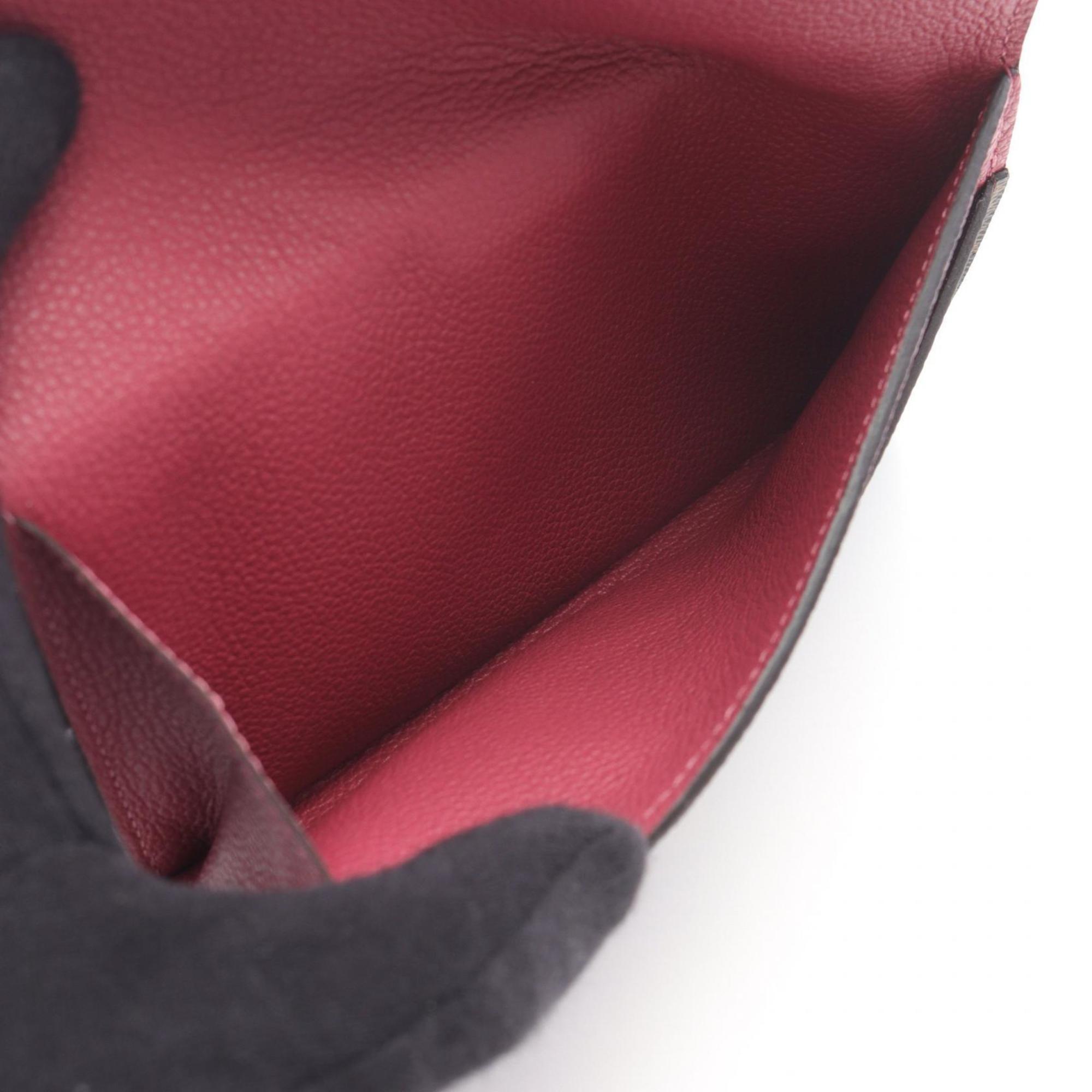 Louis Vuitton Brown Pink Pvc Leather Wallet