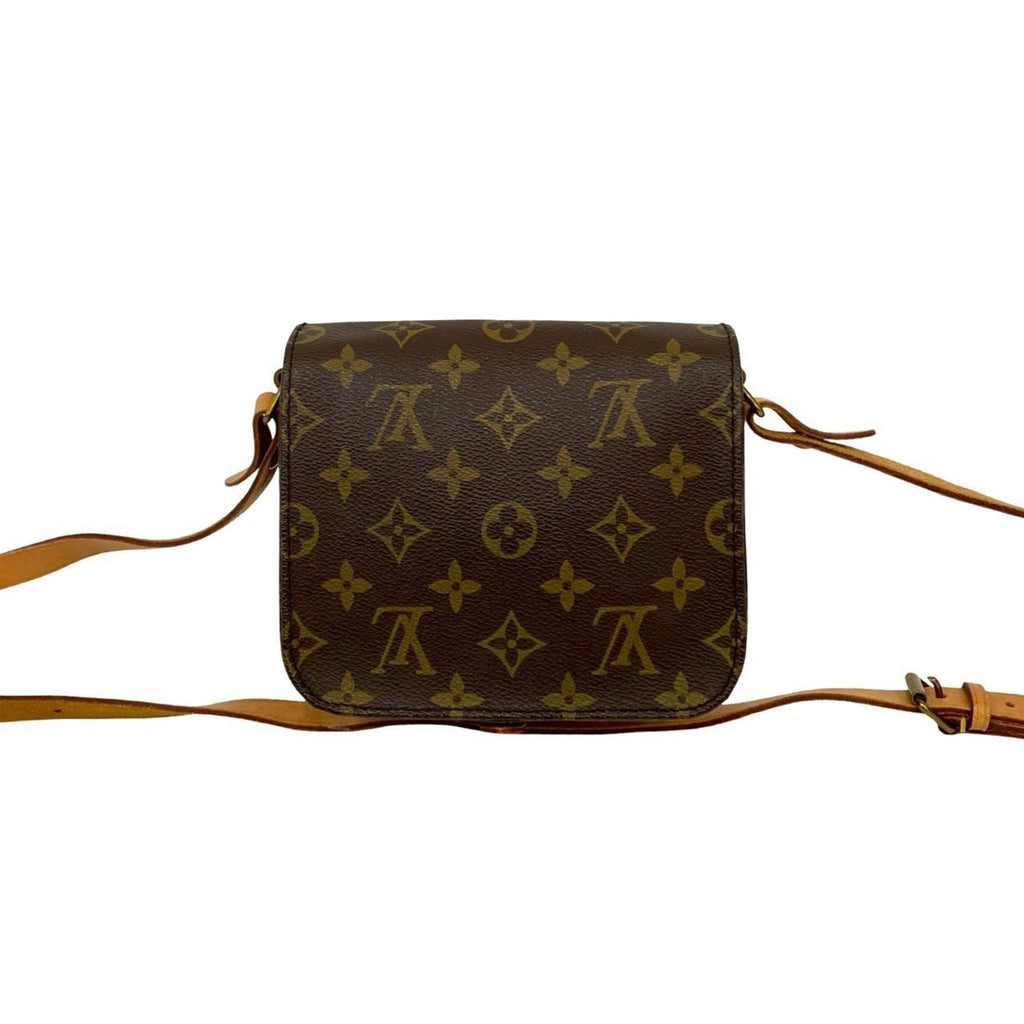 Louis Vuitton Brown Leather Pvc Pochette Shoulder Bag