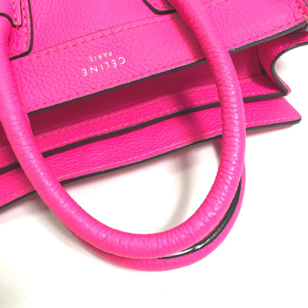 Celine Pink Leather Handbag