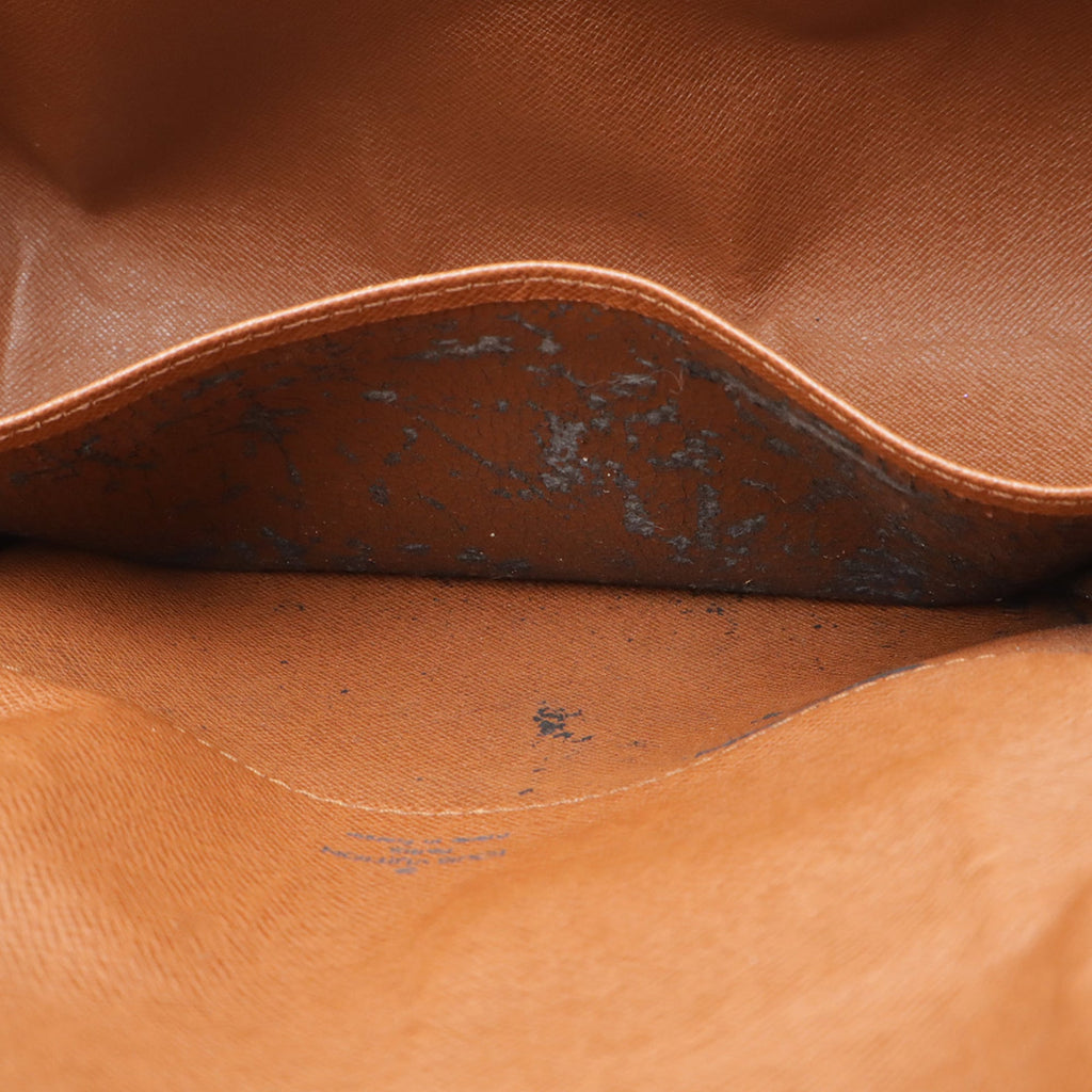 Louis Vuitton Brown Canvas Shoulder Bag