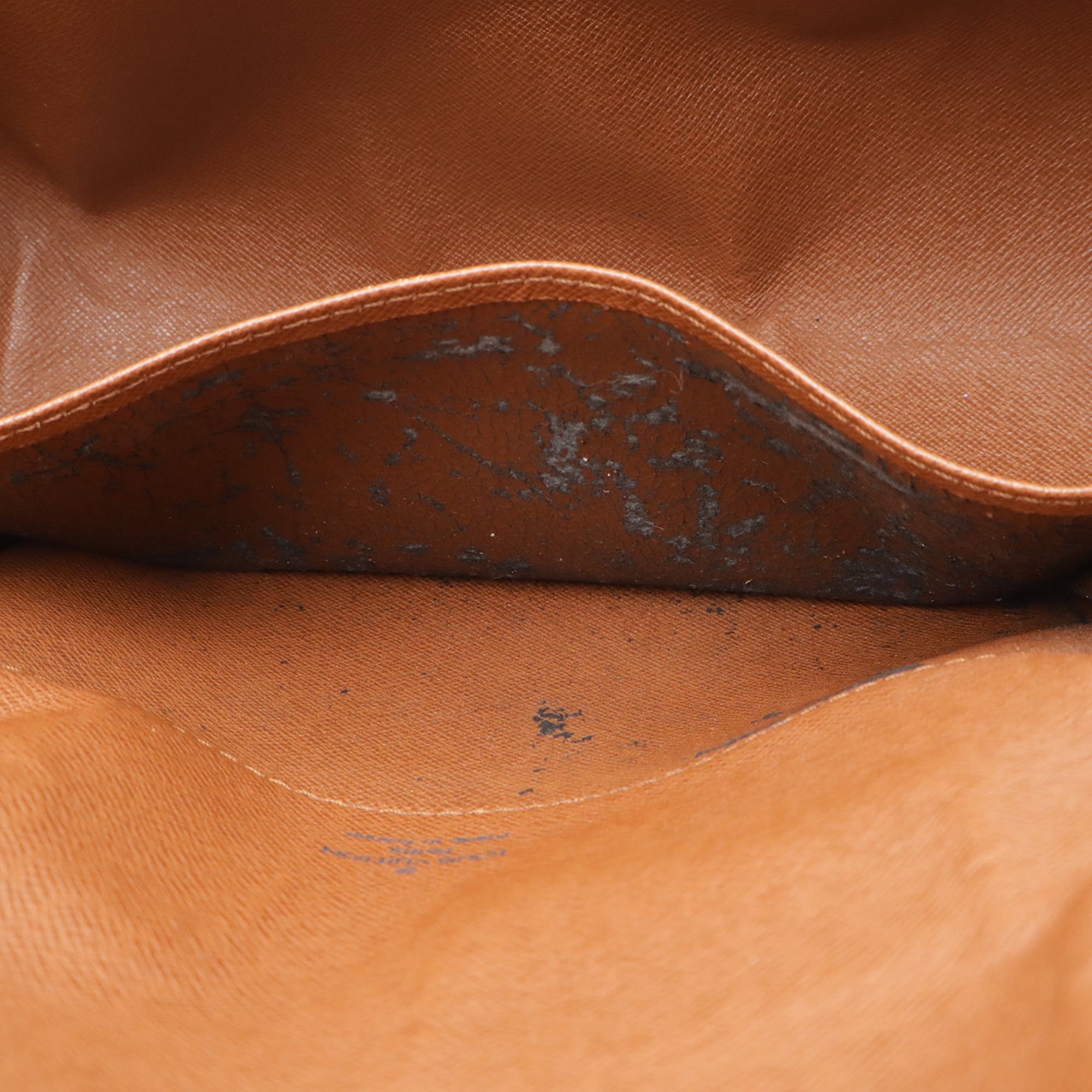 Louis Vuitton Brown Canvas Shoulder Bag