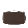 Louis Vuitton Brown Grizzly Leather Pvc Long Wallet