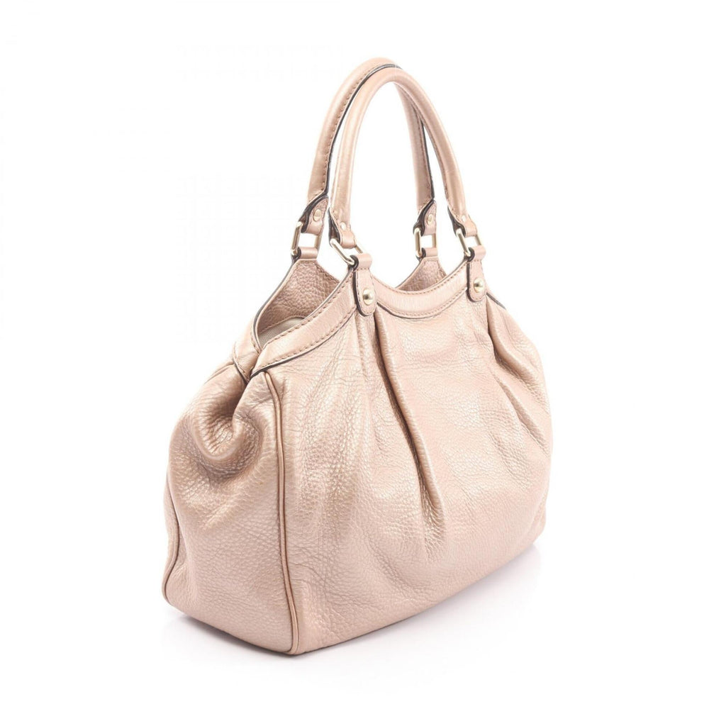 Gucci Beige Leather Handbag (Pre-Owned)