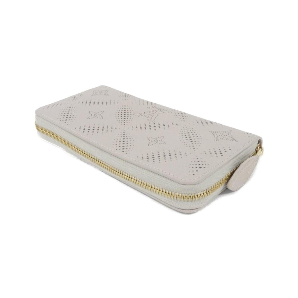 Louis Vuitton Gray Leather Long Wallet