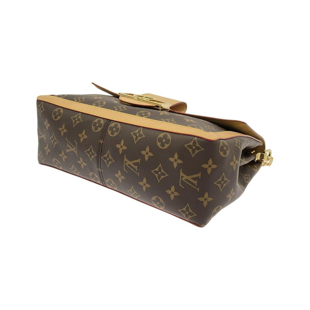 Louis Vuitton Marron Coated Canvas Shoulder Bag