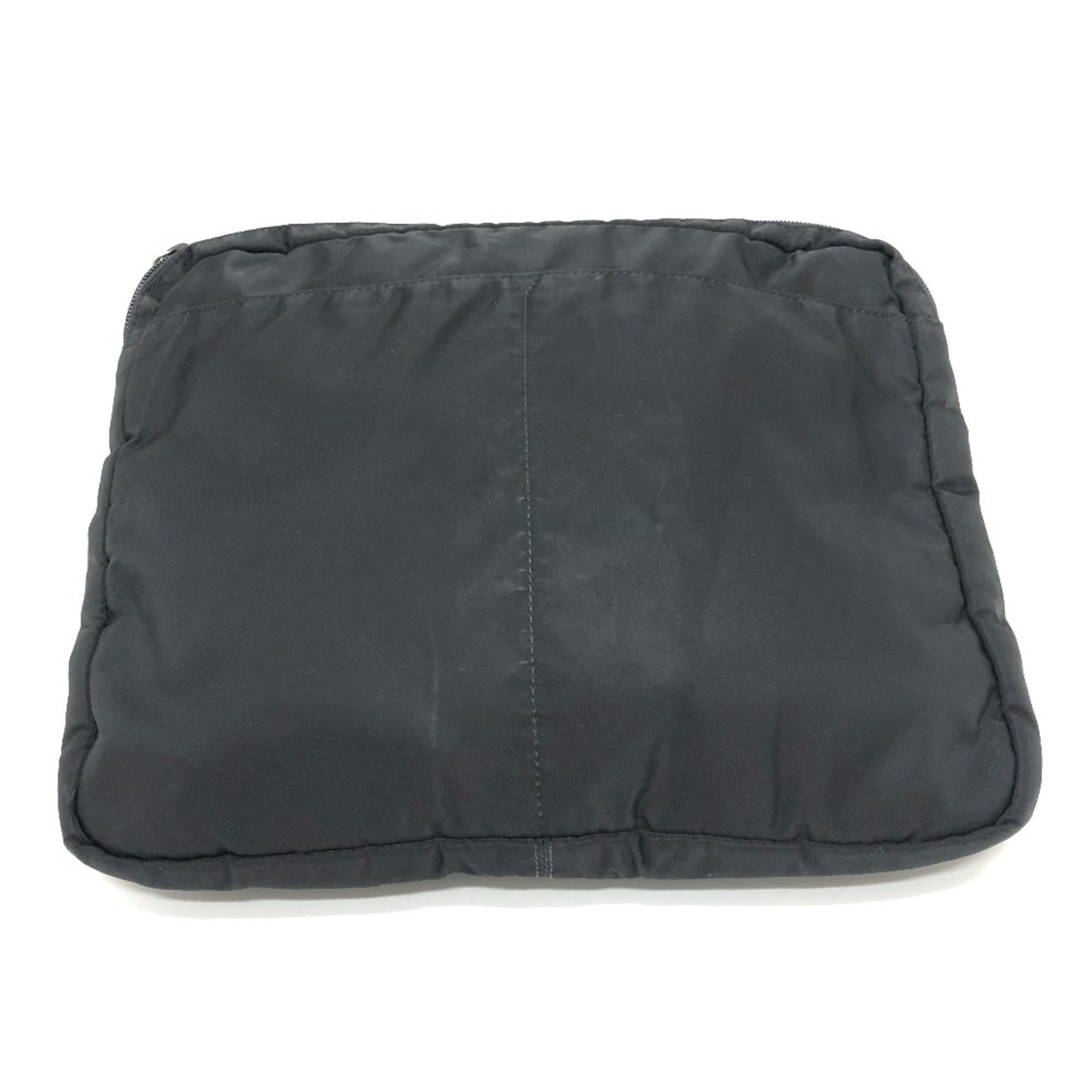 Prada Black Nylon Clutch Bag