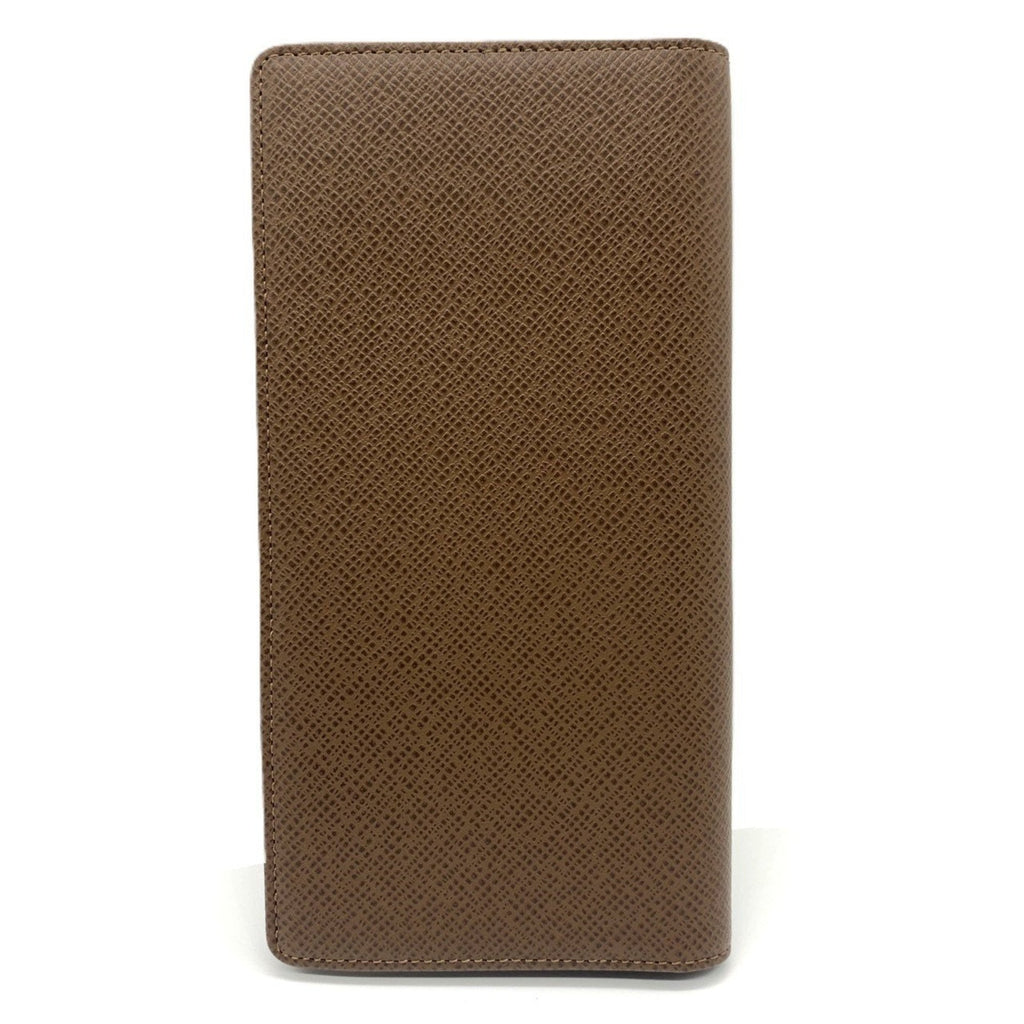 Louis Vuitton Taiga Brown Taiga Leather Wallet