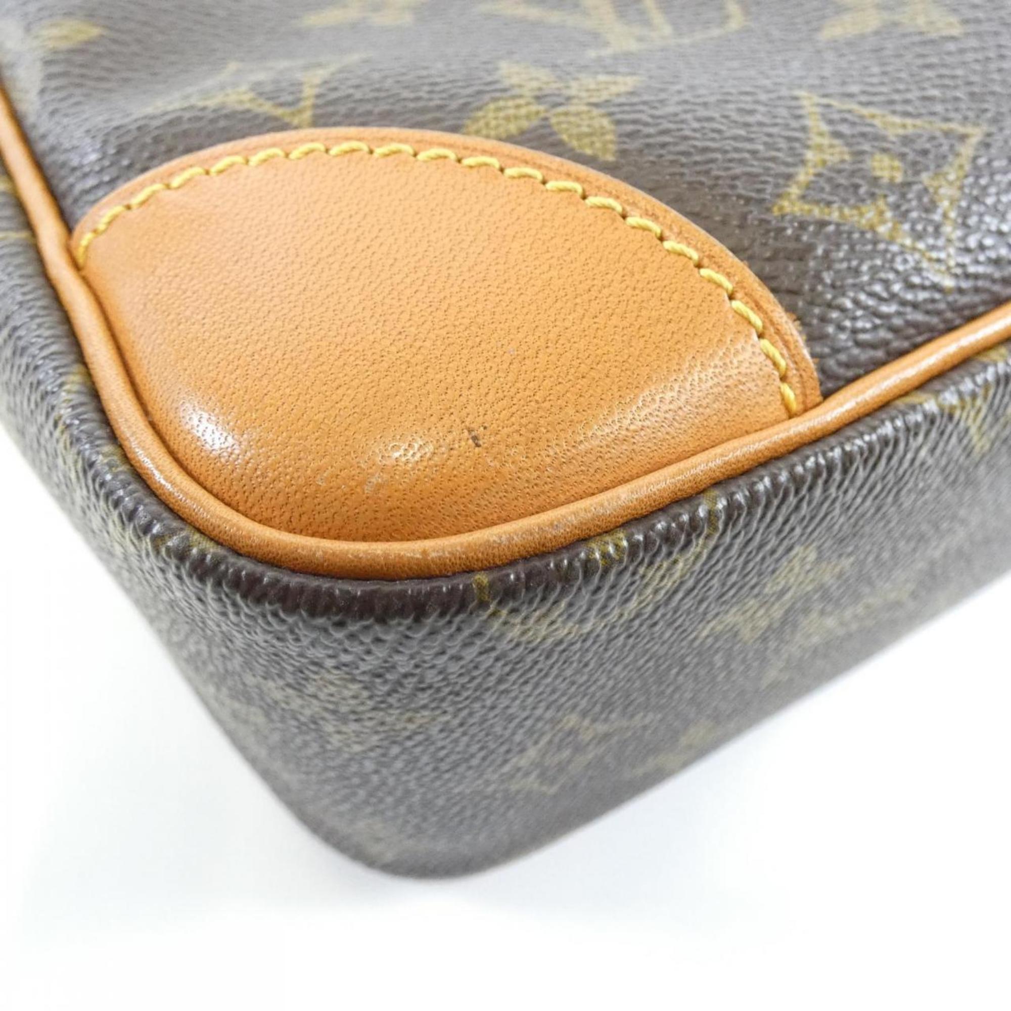 Louis Vuitton Brown Marron Coated Canvas Shoulder Bag