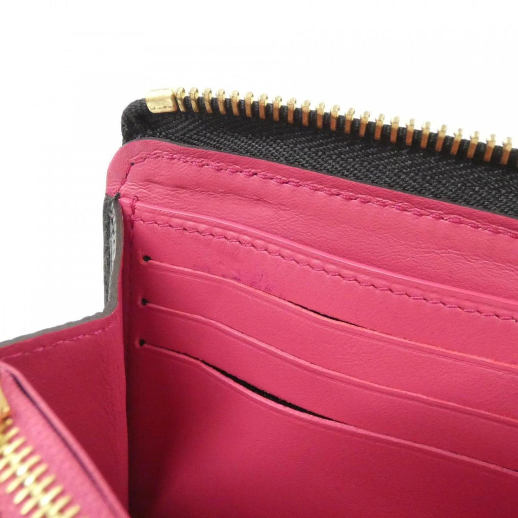 Louis Vuitton Black Leather Long Wallet