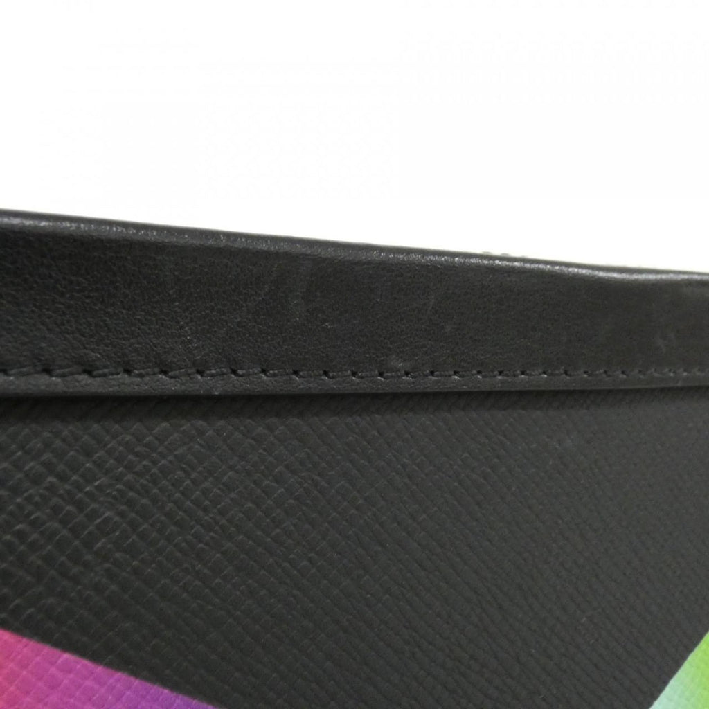 Louis Vuitton Black Leather Shoulder Bag