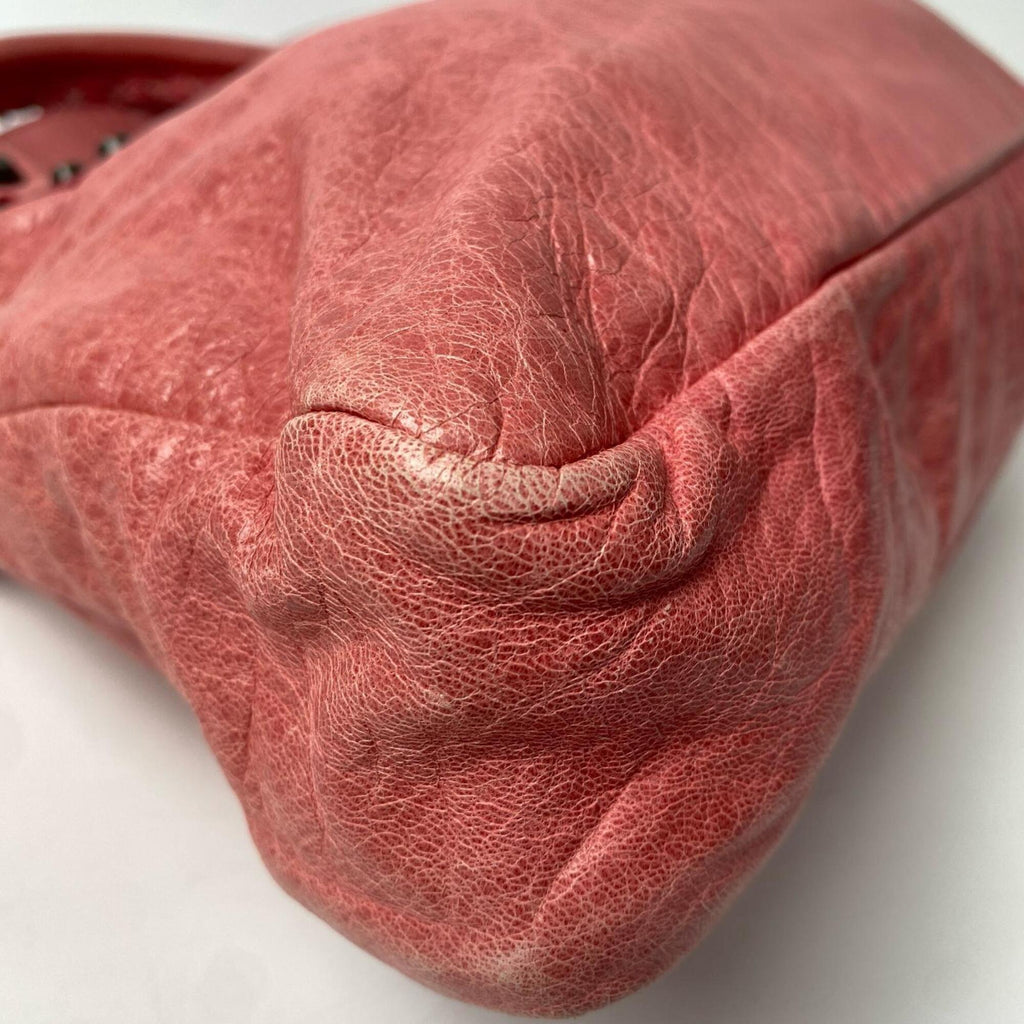 Balenciaga Pink Leather Handbag Shoulder