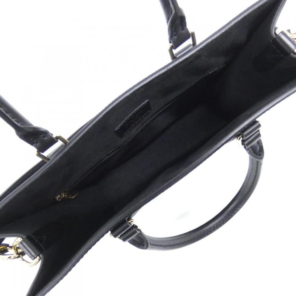 Louis Vuitton Black Leather Handbag