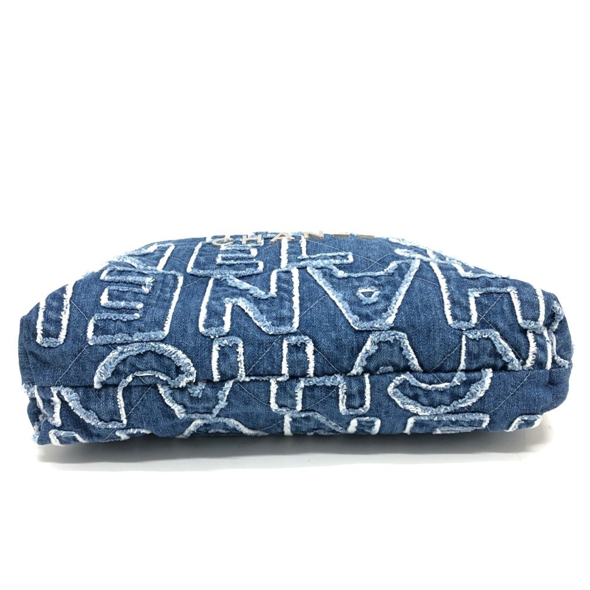 Chanel Blue Denim Shoulder Bag