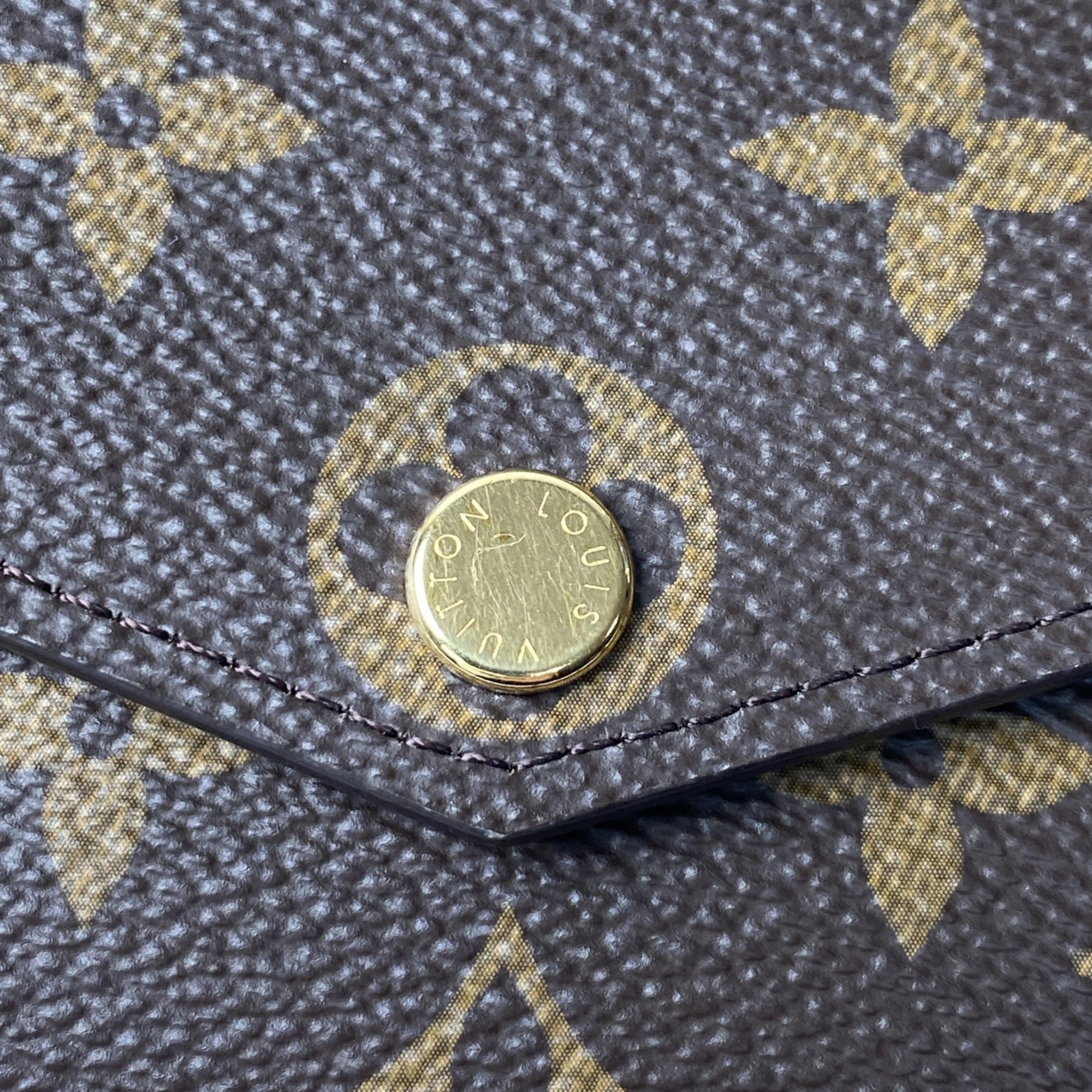 Louis Vuitton Monogram Brown Pvc Long Wallet