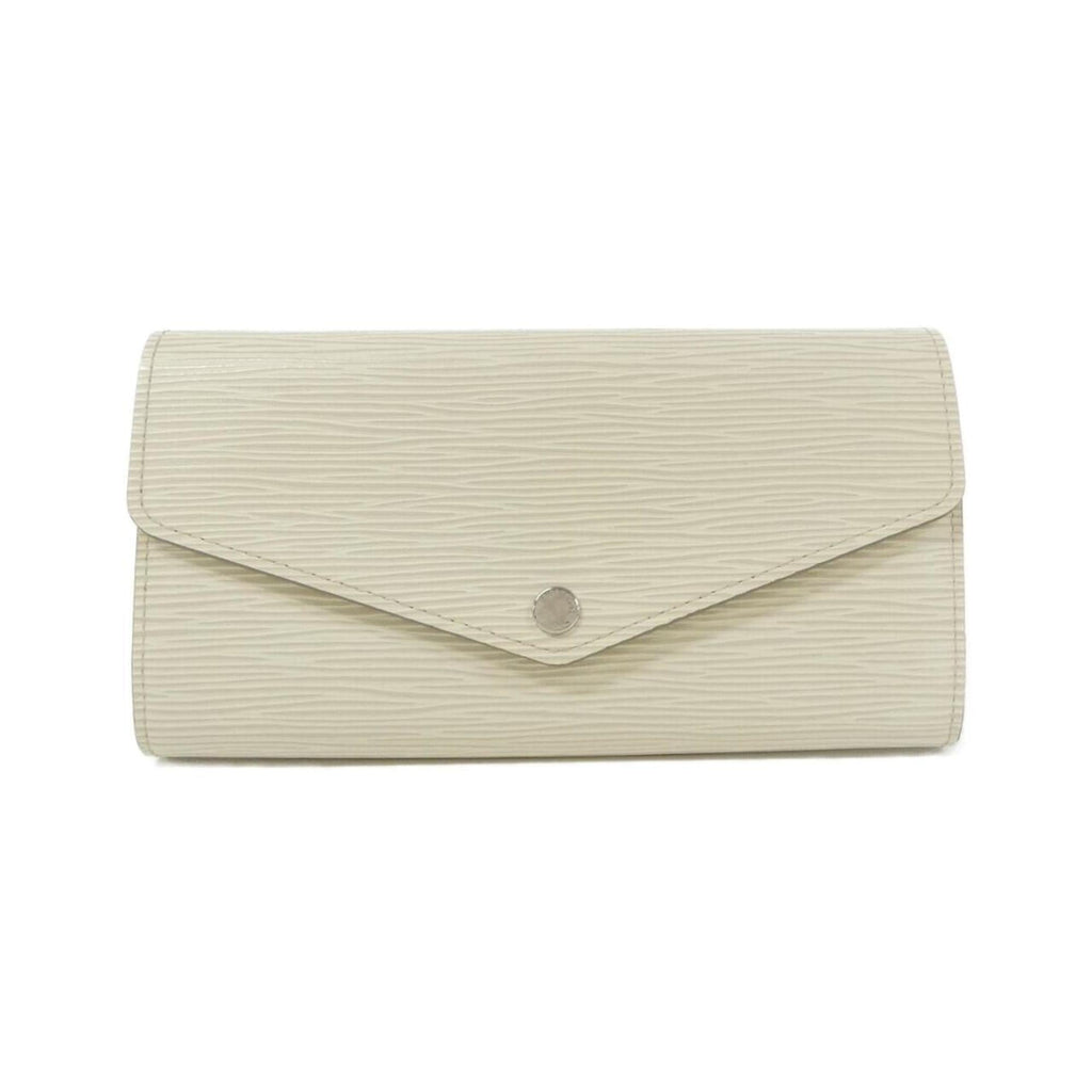 Louis Vuitton Lv Off White Leather Long Wallet