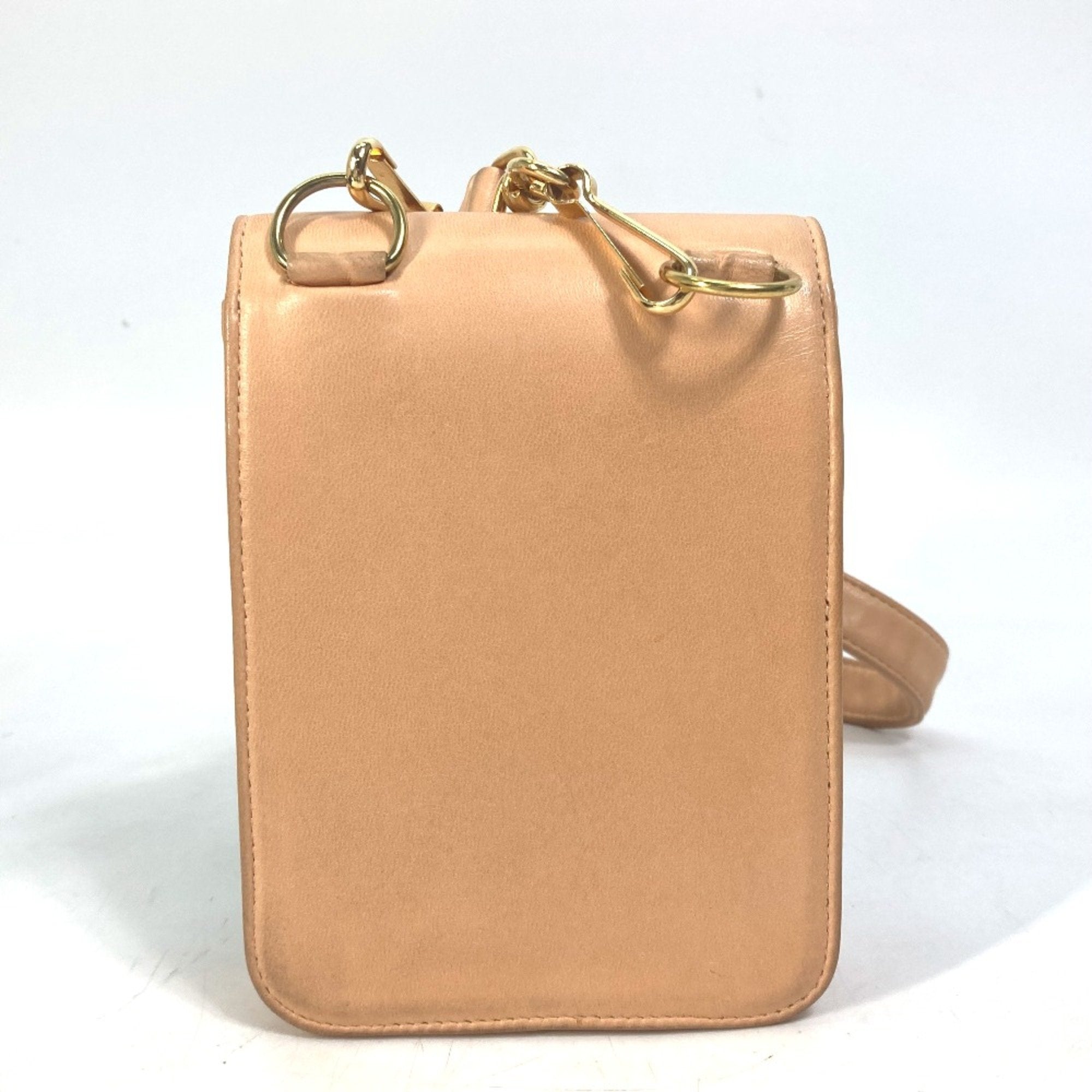 Chanel Pink Leather Shoulder Bag