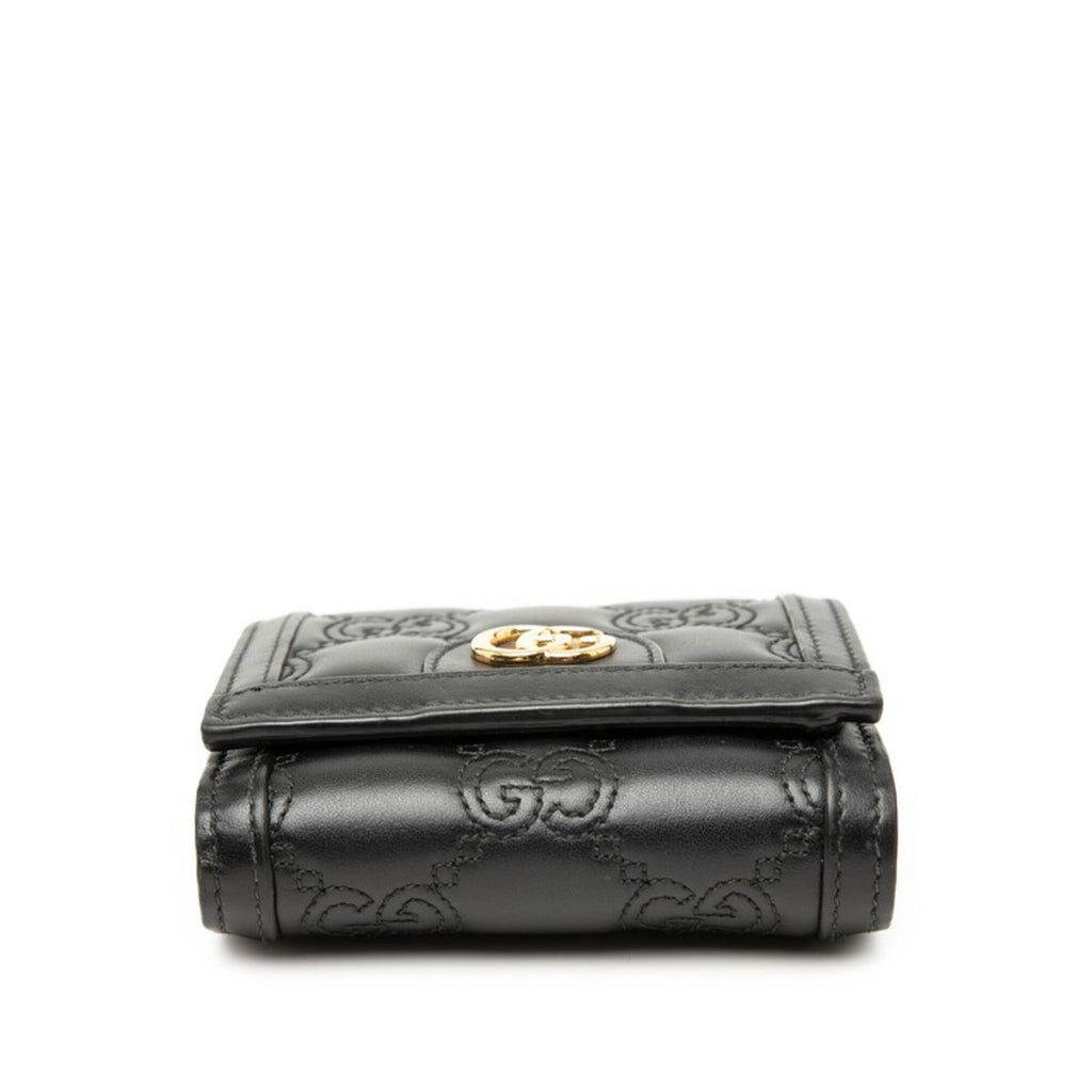 Gucci Black Leather Wallet (Bi-Fold) (Pre-Owned)