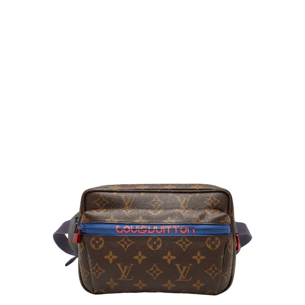 Louis Vuitton Monogram Brown Pvc Leather Sling Bag