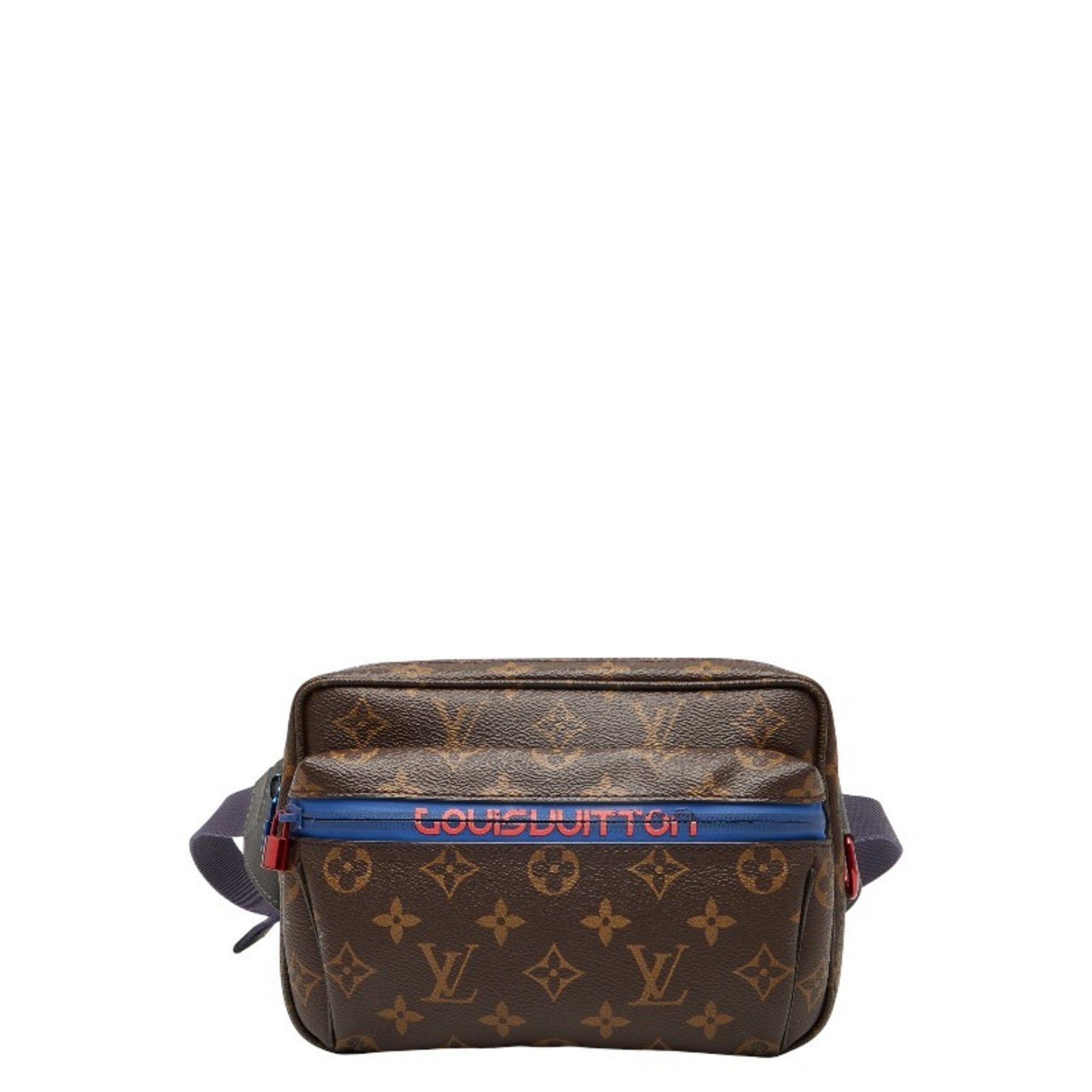 Louis Vuitton Monogram Brown Pvc Leather Sling Bag