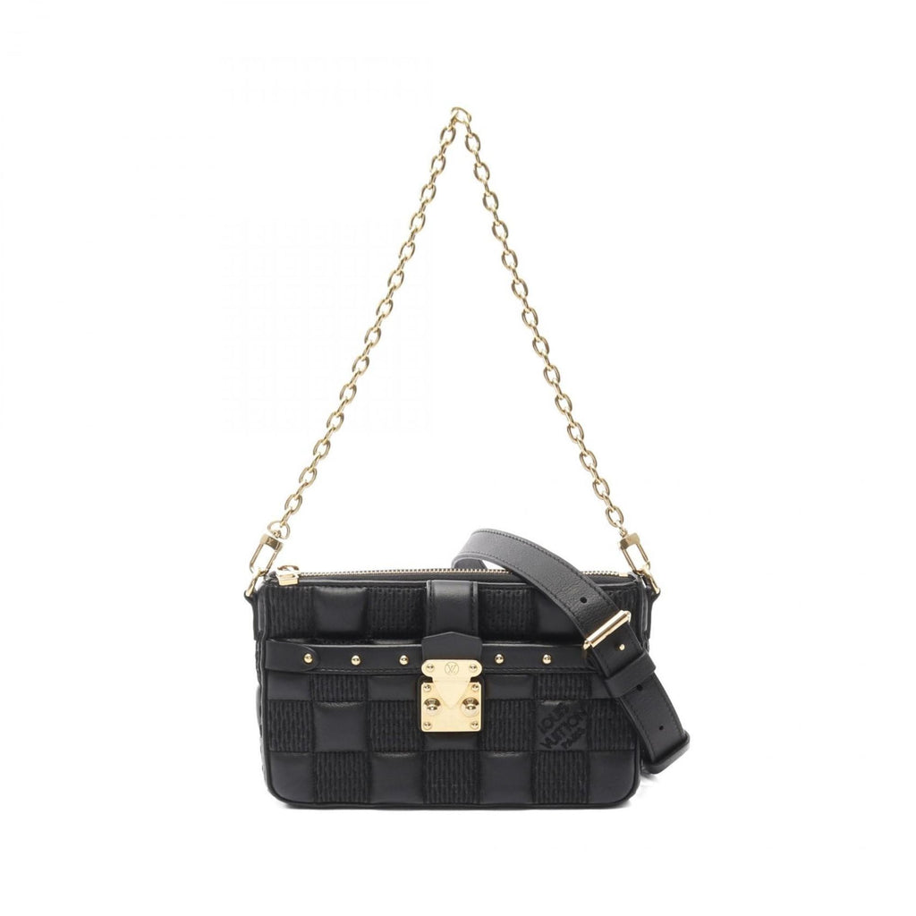 Louis Vuitton Black Noir Leather Handbag