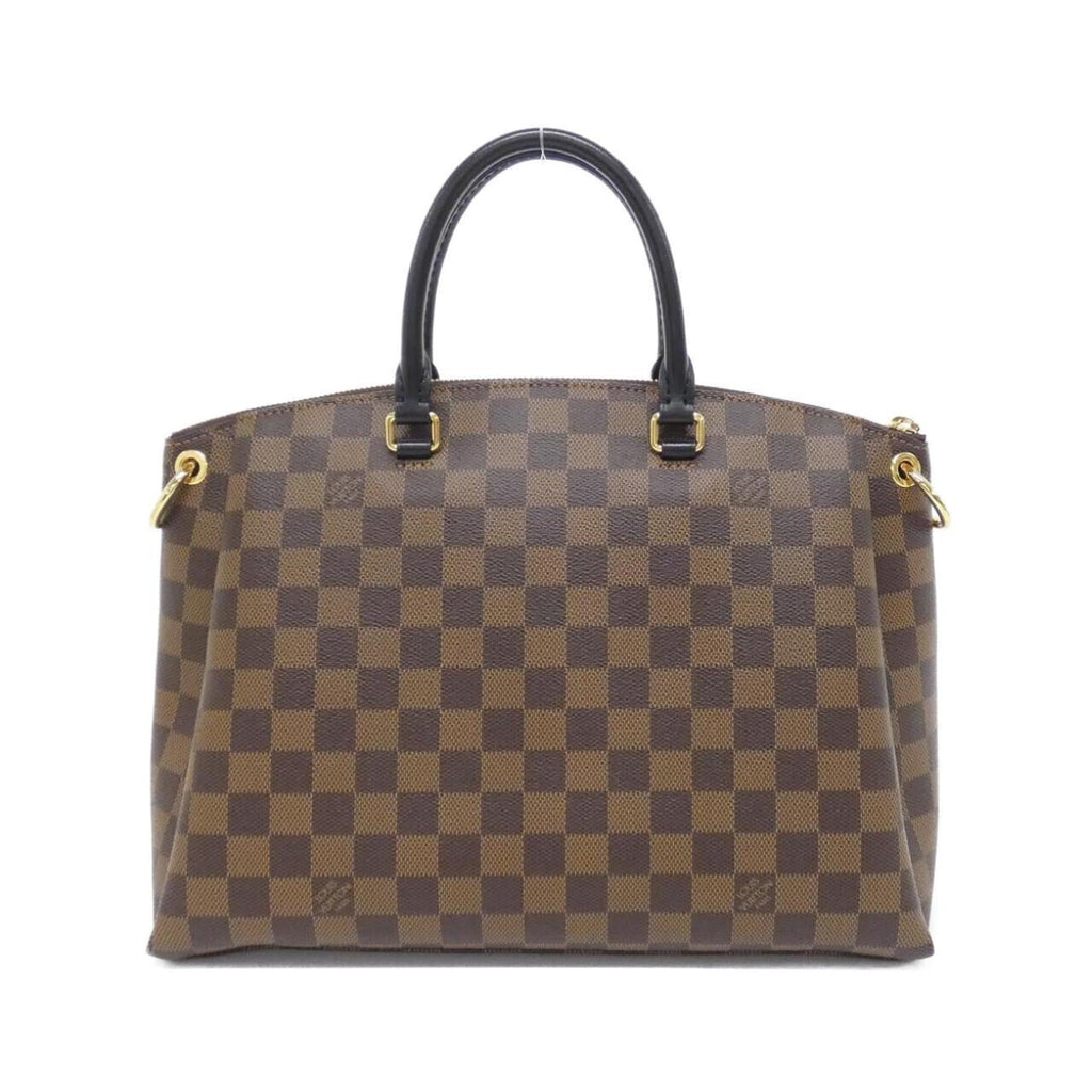 Louis Vuitton Ebene Coated Canvas Handbag